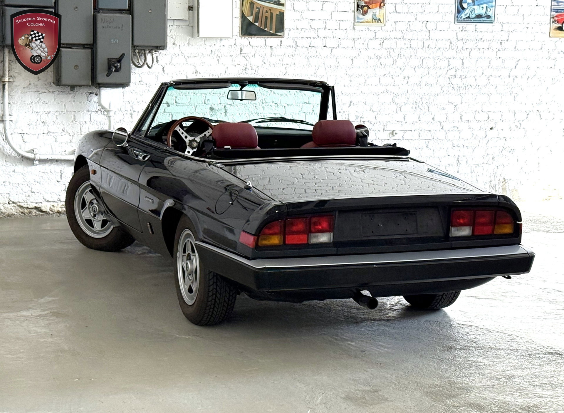 1985 Alfa Romeo Spider - Serial 3 Zender, foto 11