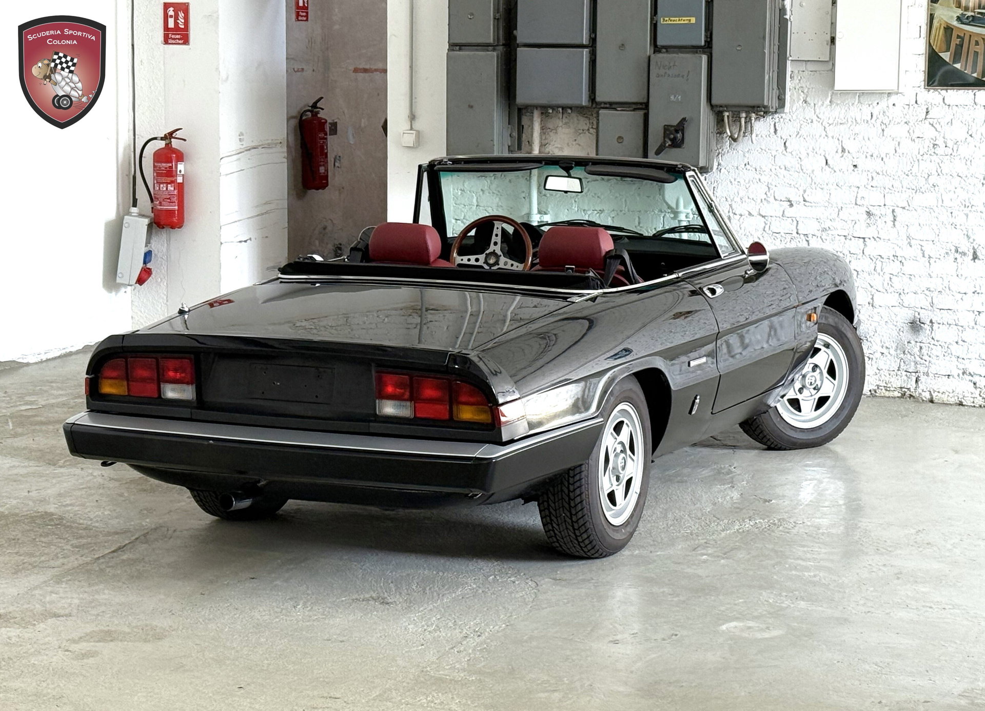 1985 Alfa Romeo Spider - Serial 3 Zender, foto 12