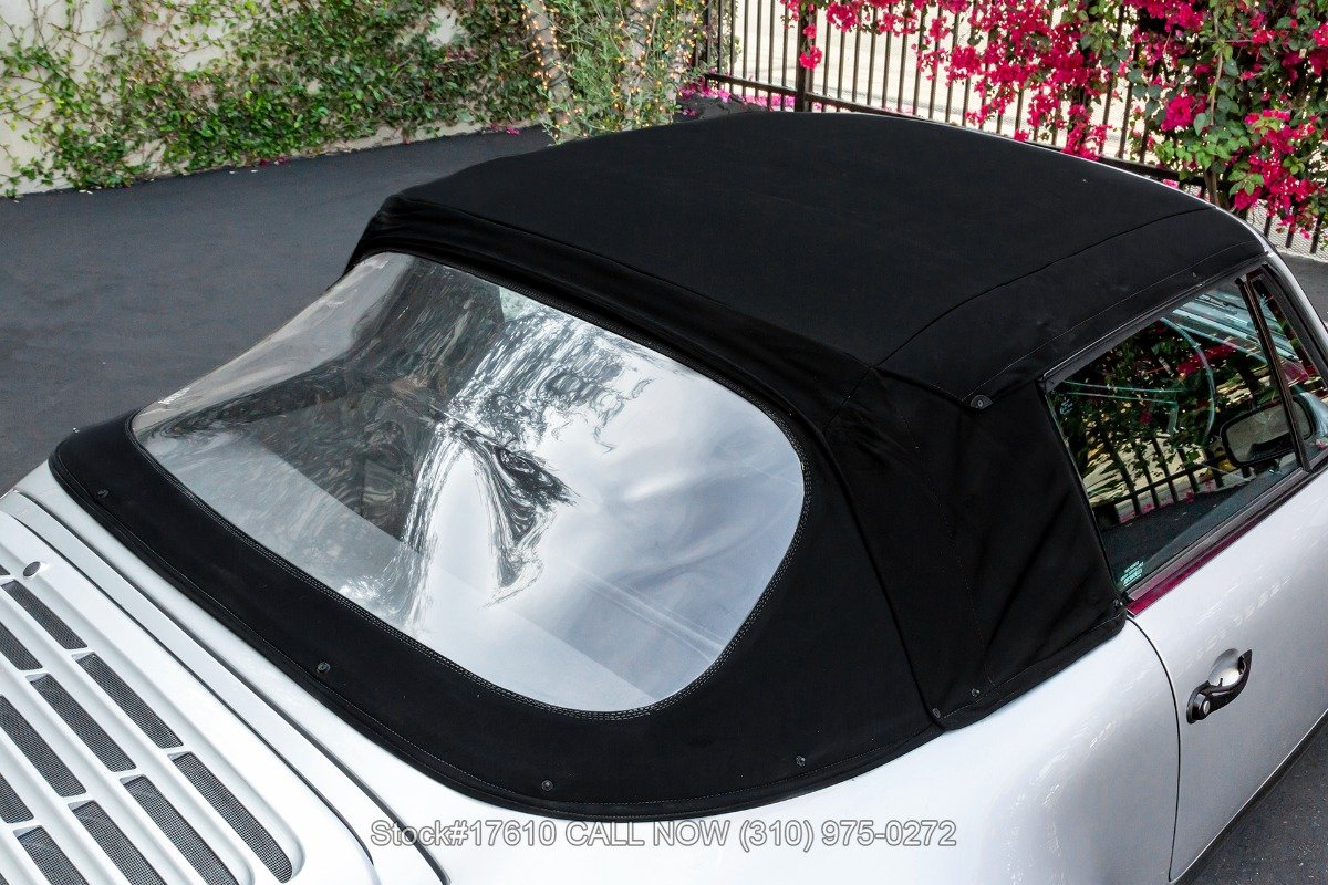 1986 Porsche 911 "G" - Super Sport Cabriolet Turbo-look M491 Right-Hand-Drive, foto 12