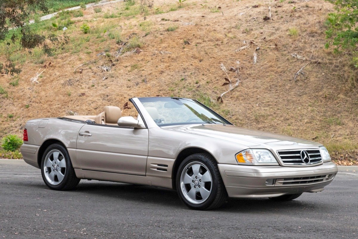 2000 Mercedes-Benz SL - with 2 Tops, foto 4