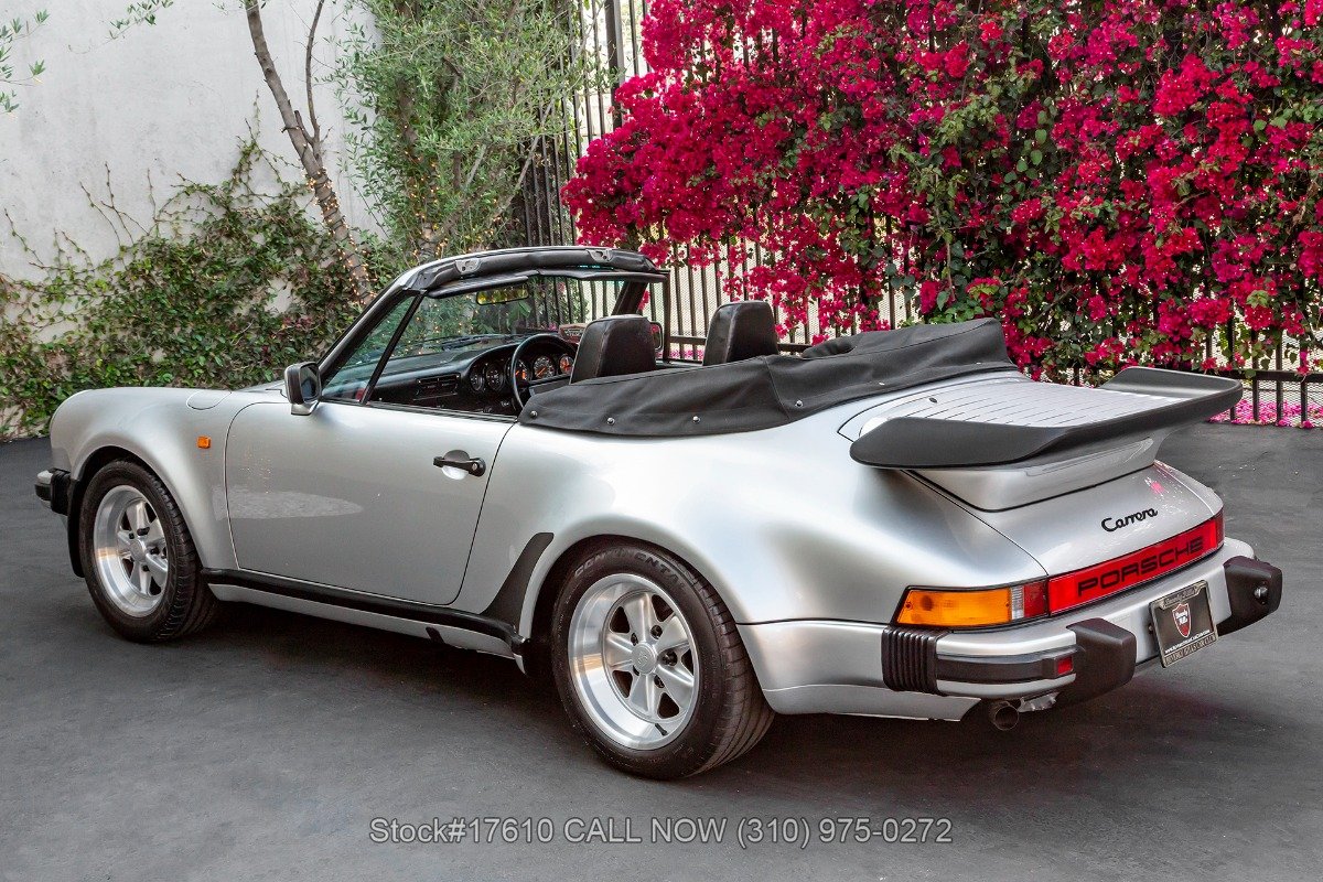 1986 Porsche 911 "G" - Super Sport Cabriolet Turbo-look M491 Right-Hand-Drive, foto 7