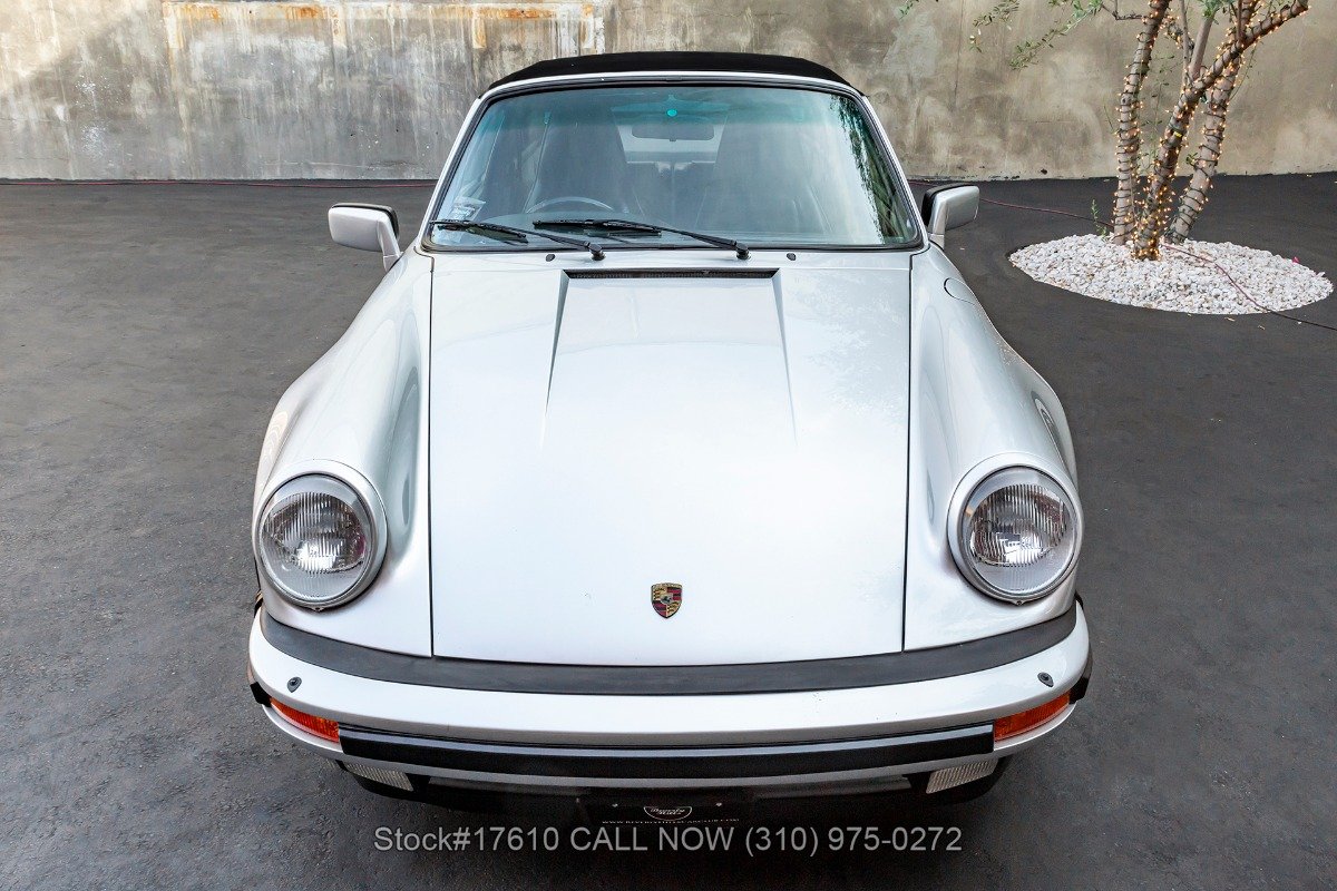 1986 Porsche 911 "G" - Super Sport Cabriolet Turbo-look M491 Right-Hand-Drive, foto 9