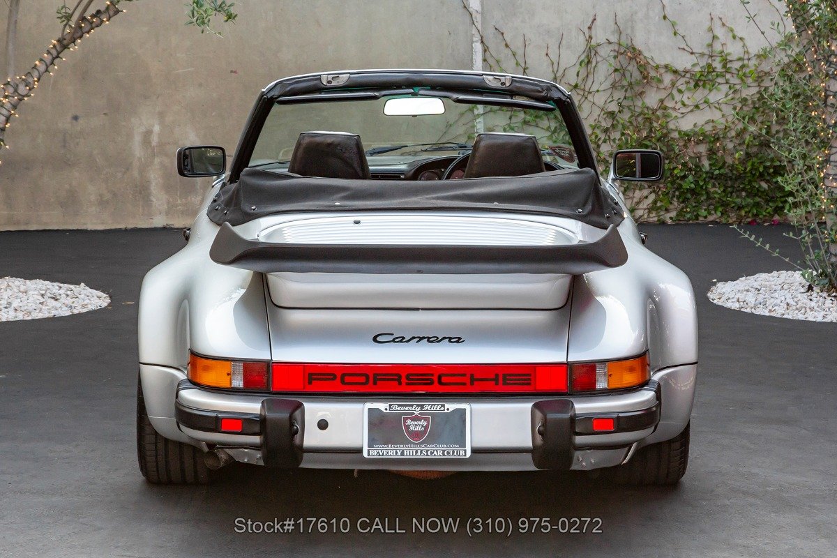 1986 Porsche 911 "G" - Super Sport Cabriolet Turbo-look M491 Right-Hand-Drive, foto 6