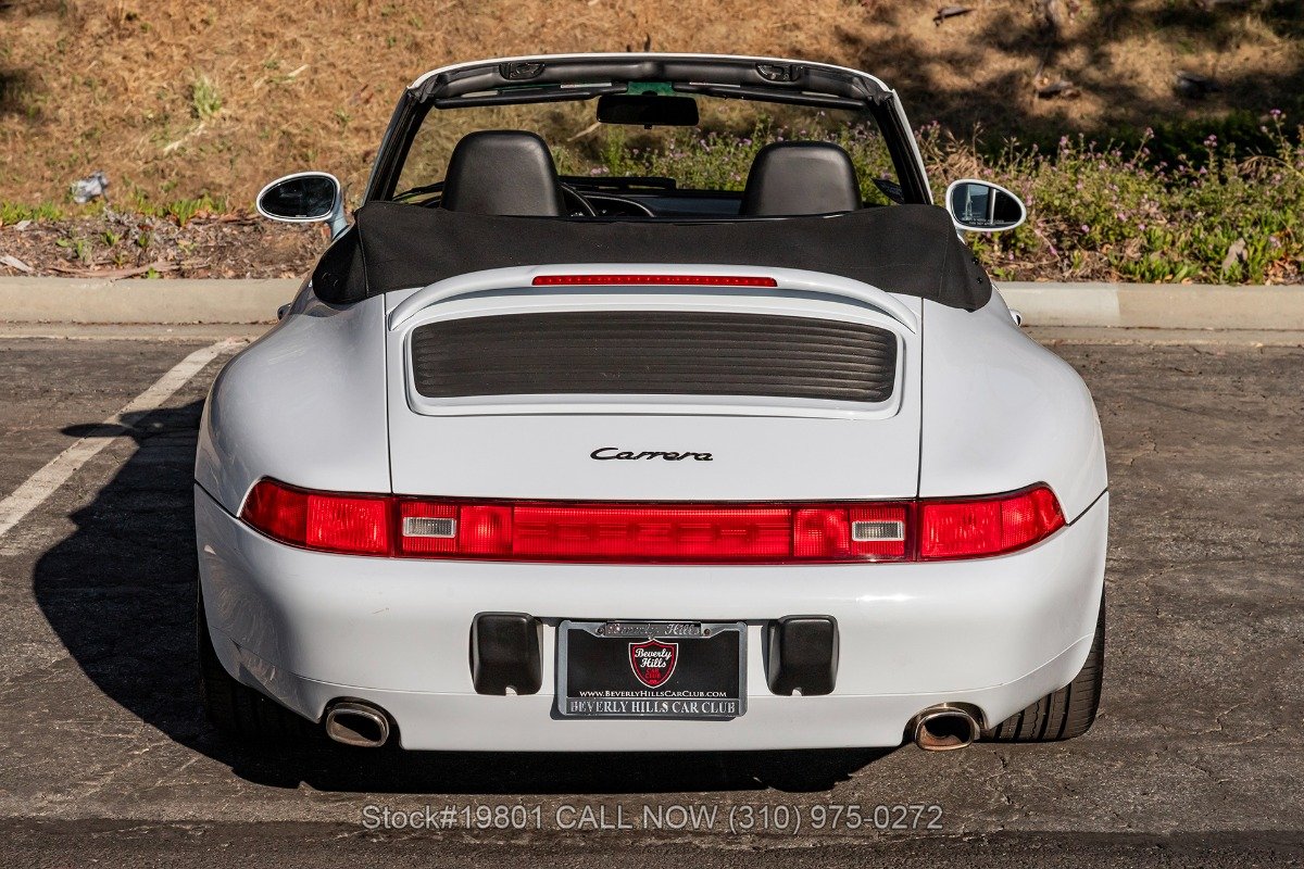1998 Porsche 911 / 993 Carrera - Carrera Cabriolet, foto 7