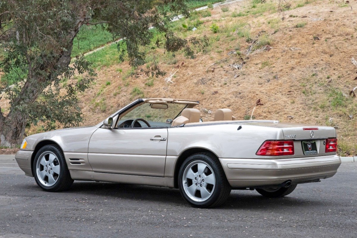 2000 Mercedes-Benz SL - with 2 Tops, foto 9