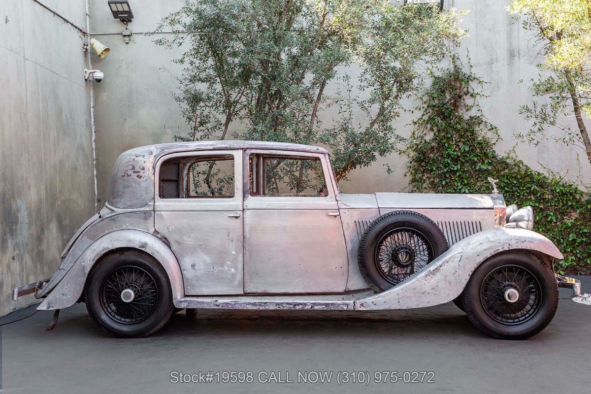 1934 Rolls-Royce 20/25 H.P. - Saloon Right-Hand-Drive, foto 4