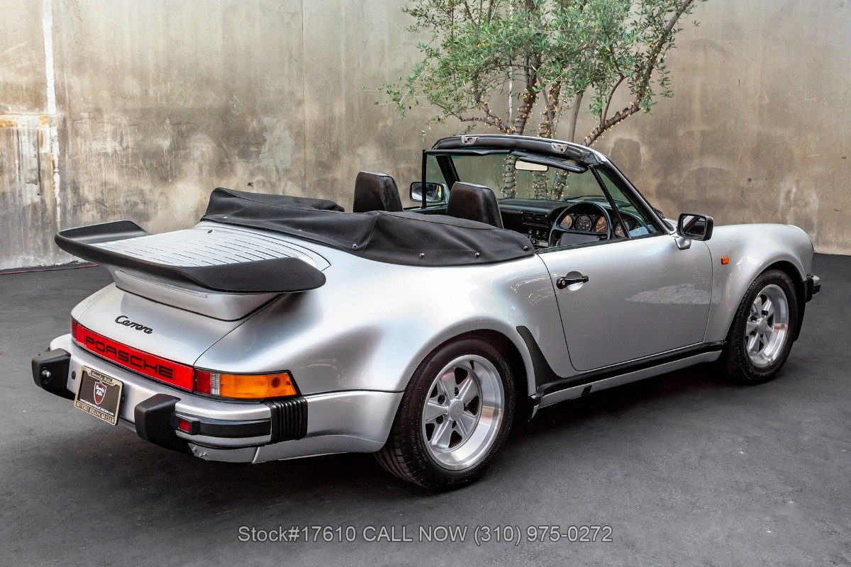 1986 Porsche 911 "G" - Super Sport Cabriolet Turbo-look M491 Right-Hand-Drive, foto 5