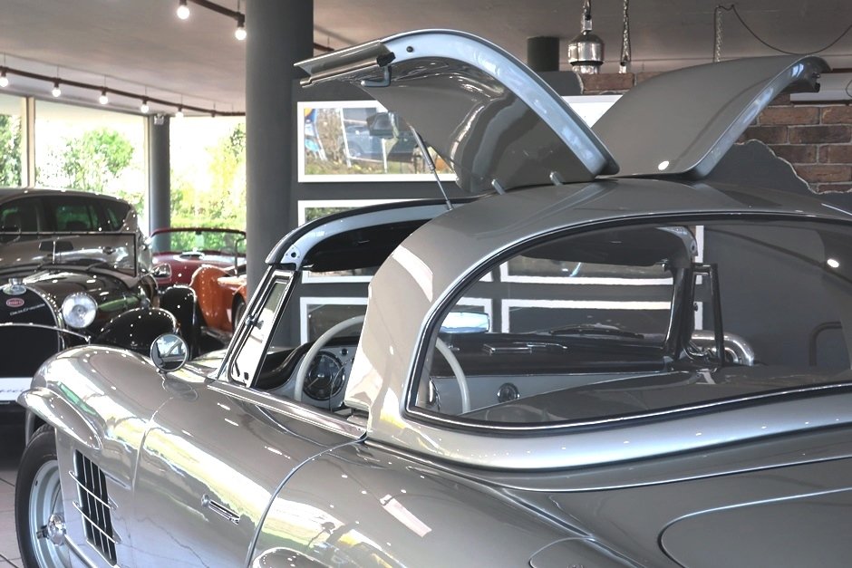 1995 Gullwing Cars Toni Ostermeier - Tony Ostermeier 300 Gullwing SL Design Roadster mit Flügeltüren Hardtop, foto 5