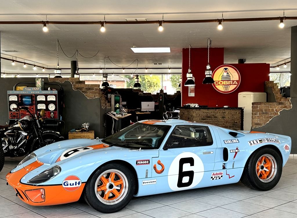 1966 Ford GT 40 - 1966 GT40 MKI by Superformance / Safir - Historic FIA Passport, foto 9