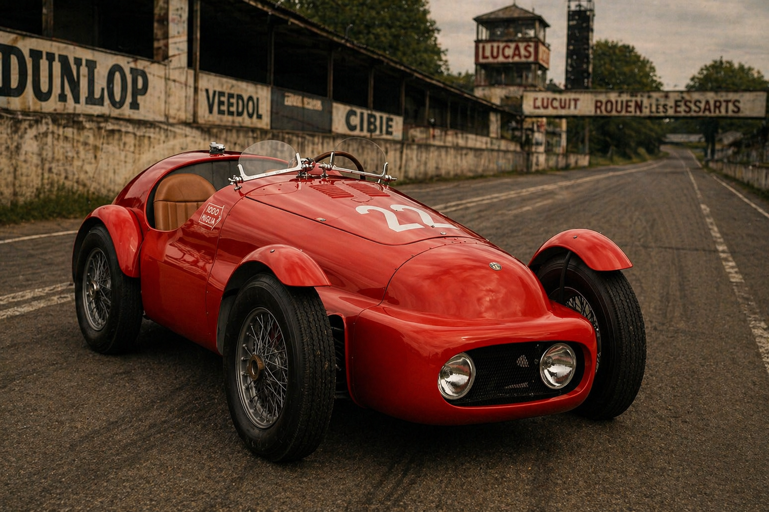 1957 Alfa Romeo Tipo - Barchetta by Bianchi 150cv, foto 1
