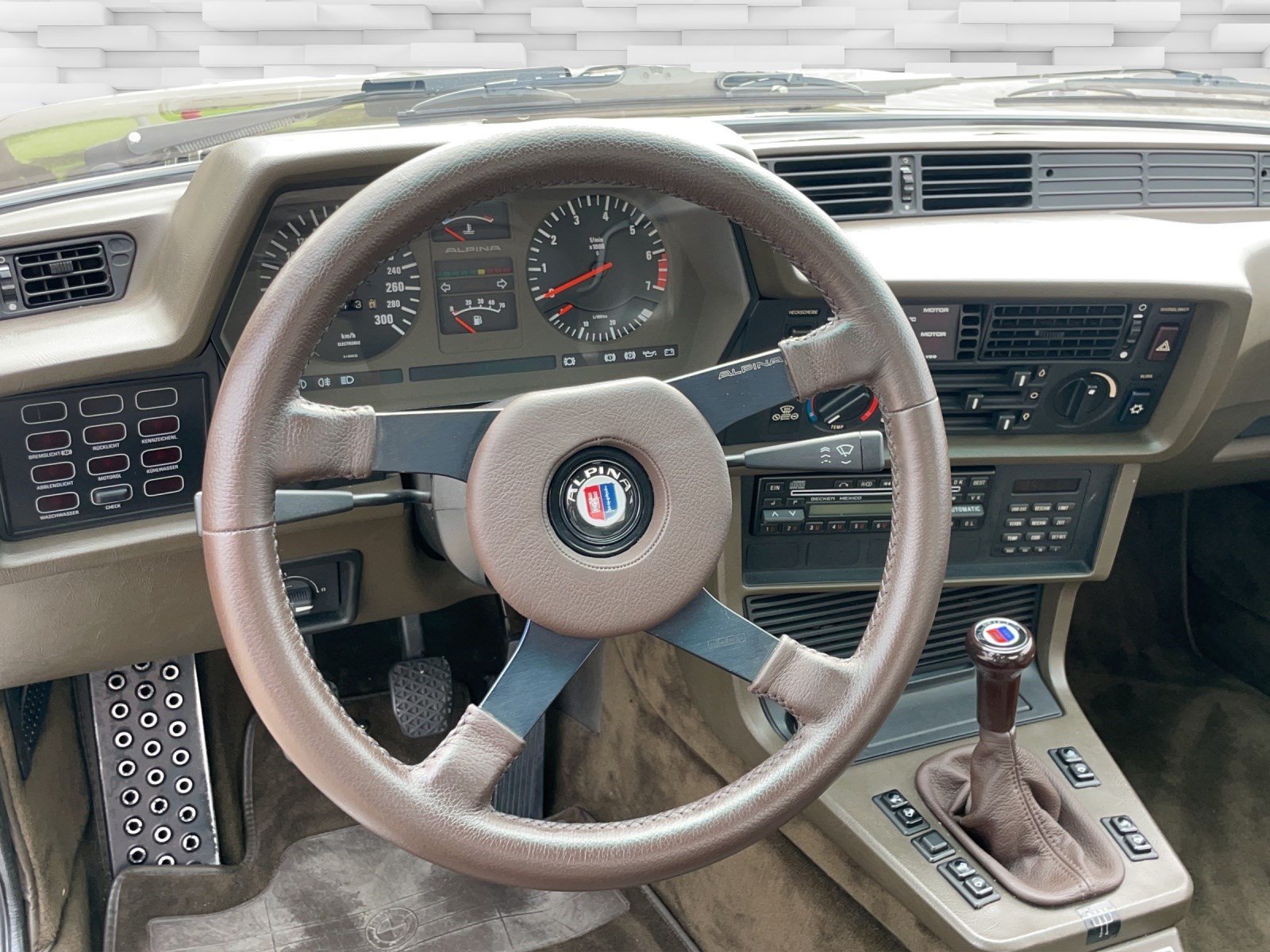 1985 Alpina B7 - 6 SERIES B7 Turbo, foto 9