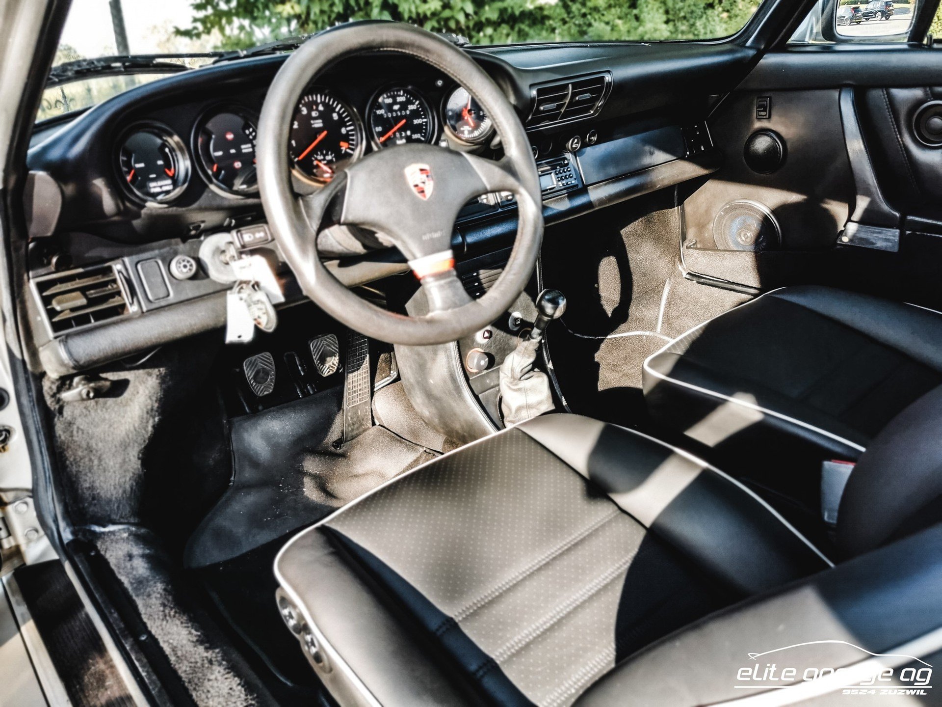 1989 Porsche 911 "G" - 911 Turbo Flatnose 5-Gang, foto 12