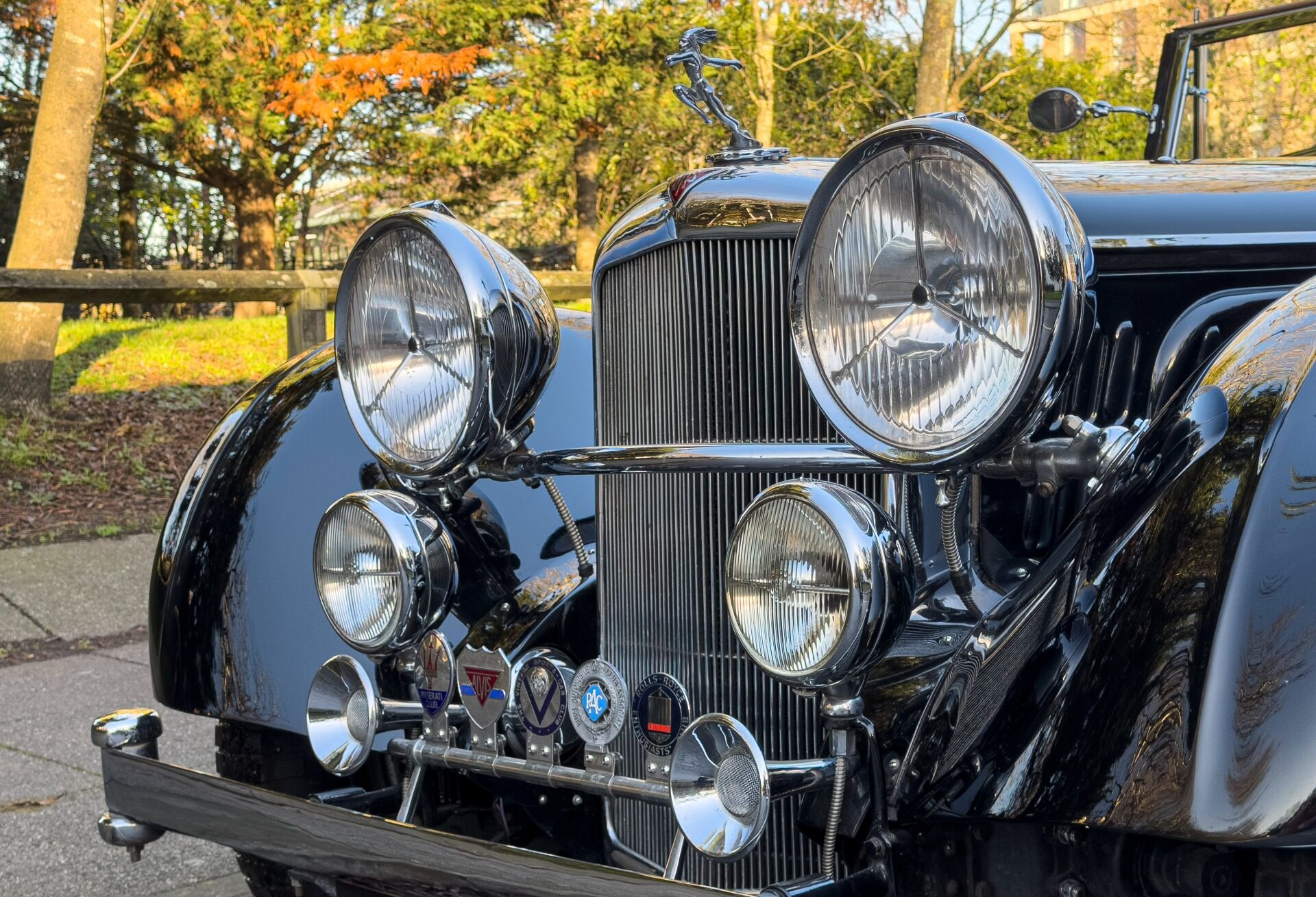 1938 Alvis 4.3-litre - Short Chassis Concealed Drophead Coupe by Whittingham and Mitchel, foto 8