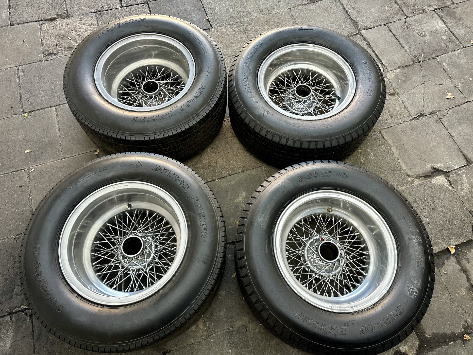 1962 Borrani Wheels - Spoked wheels Ferrari 250 GTO / 250 GT SWB, foto 2