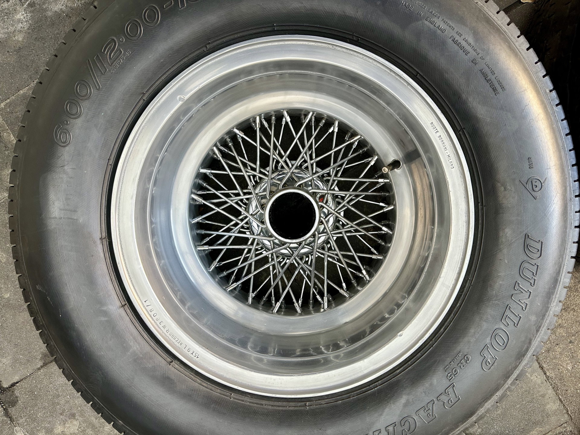1962 Borrani Wheels - Spoked wheels Ferrari 250 GTO / 250 GT SWB, foto 4