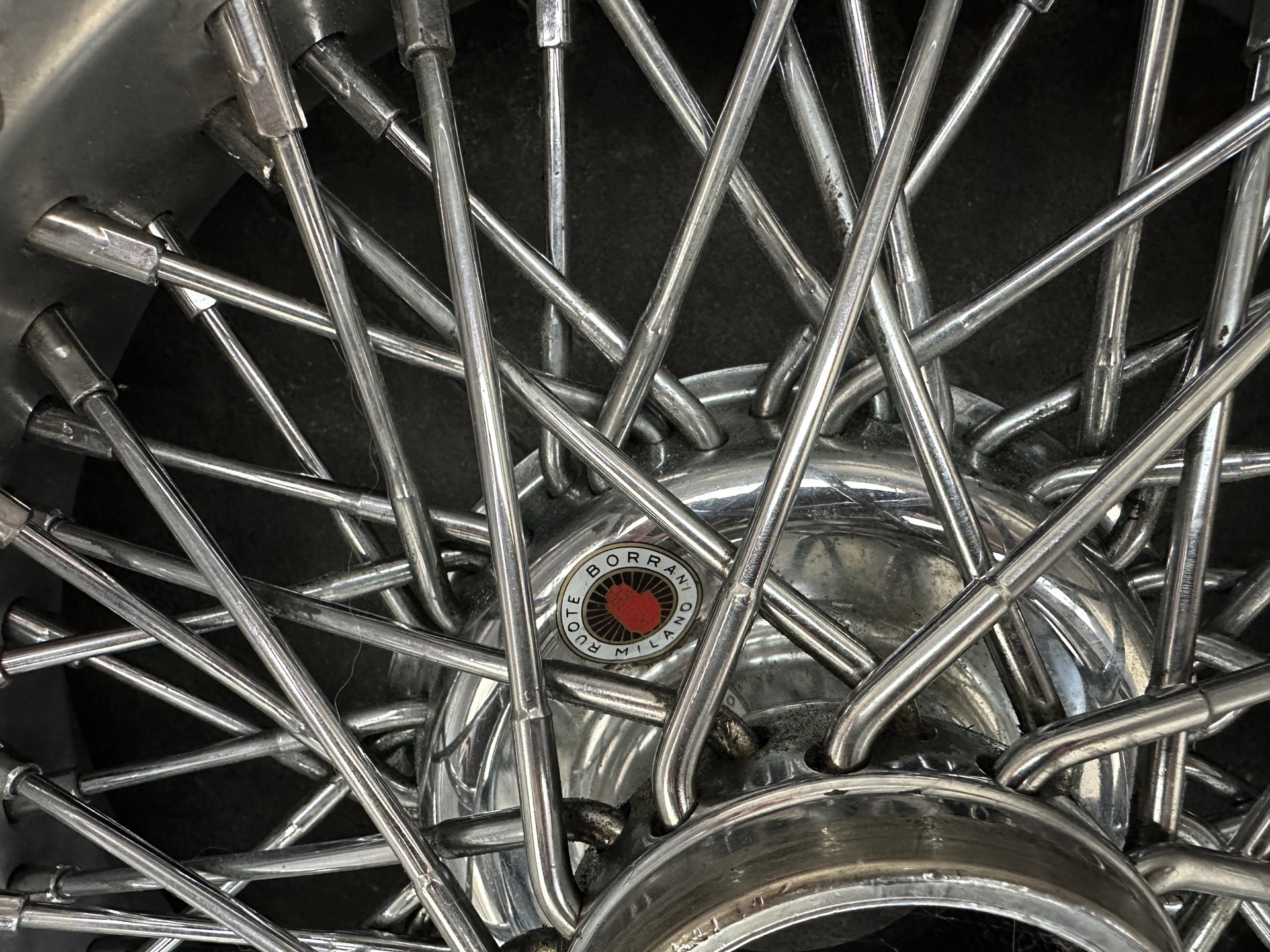 1962 Borrani Wheels - Spoked wheels Ferrari 250 GTO / 250 GT SWB, foto 5