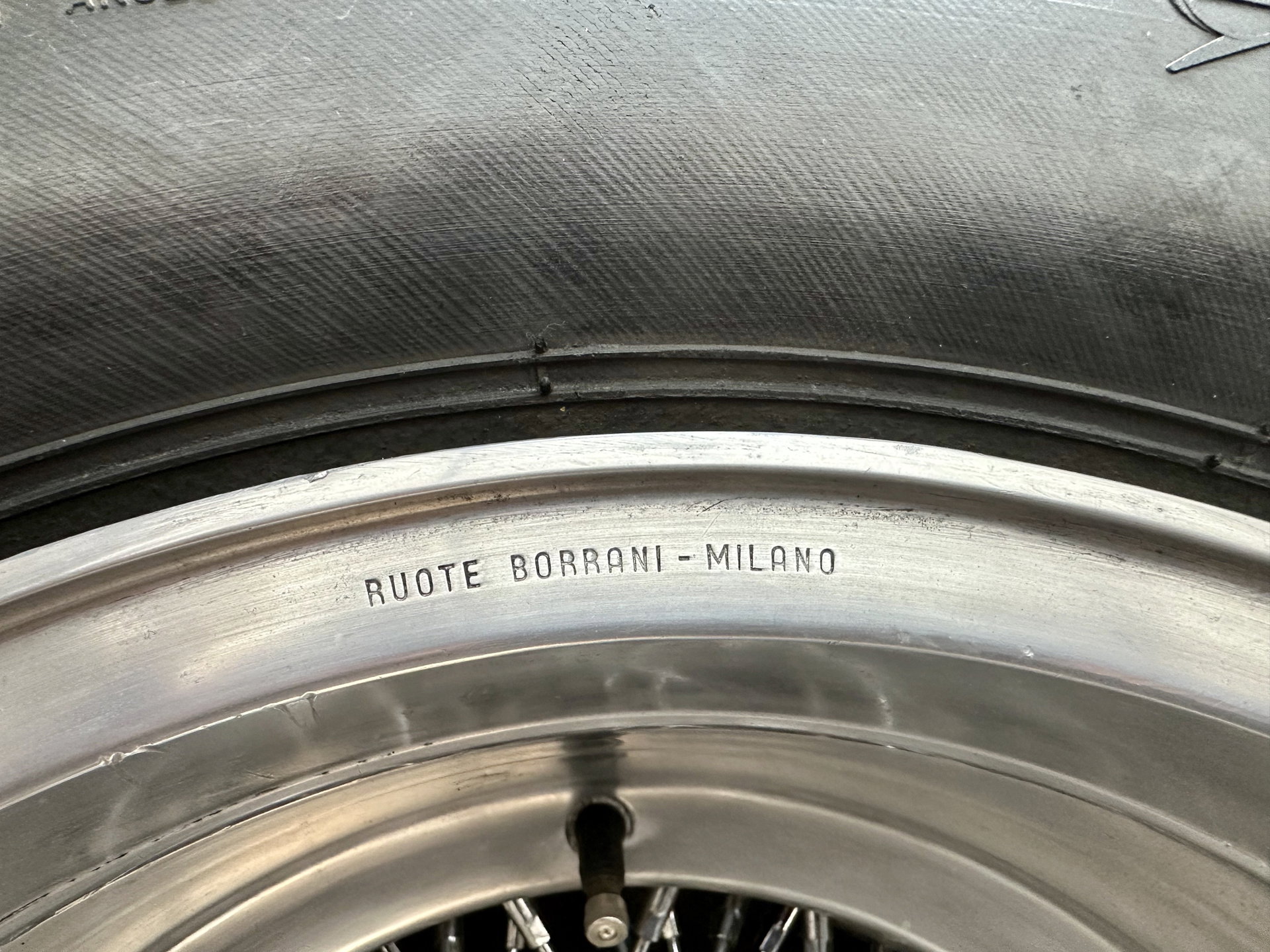 1962 Borrani Wheels - Spoked wheels Ferrari 250 GTO / 250 GT SWB, foto 6