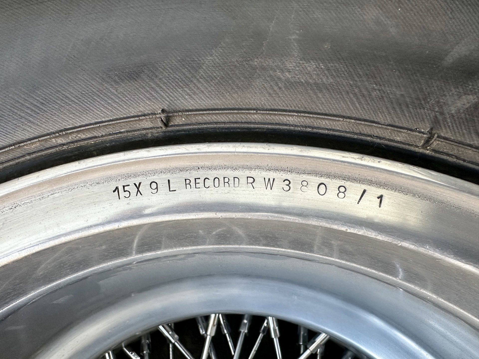 1962 Borrani Wheels - Spoked wheels Ferrari 250 GTO / 250 GT SWB, foto 7