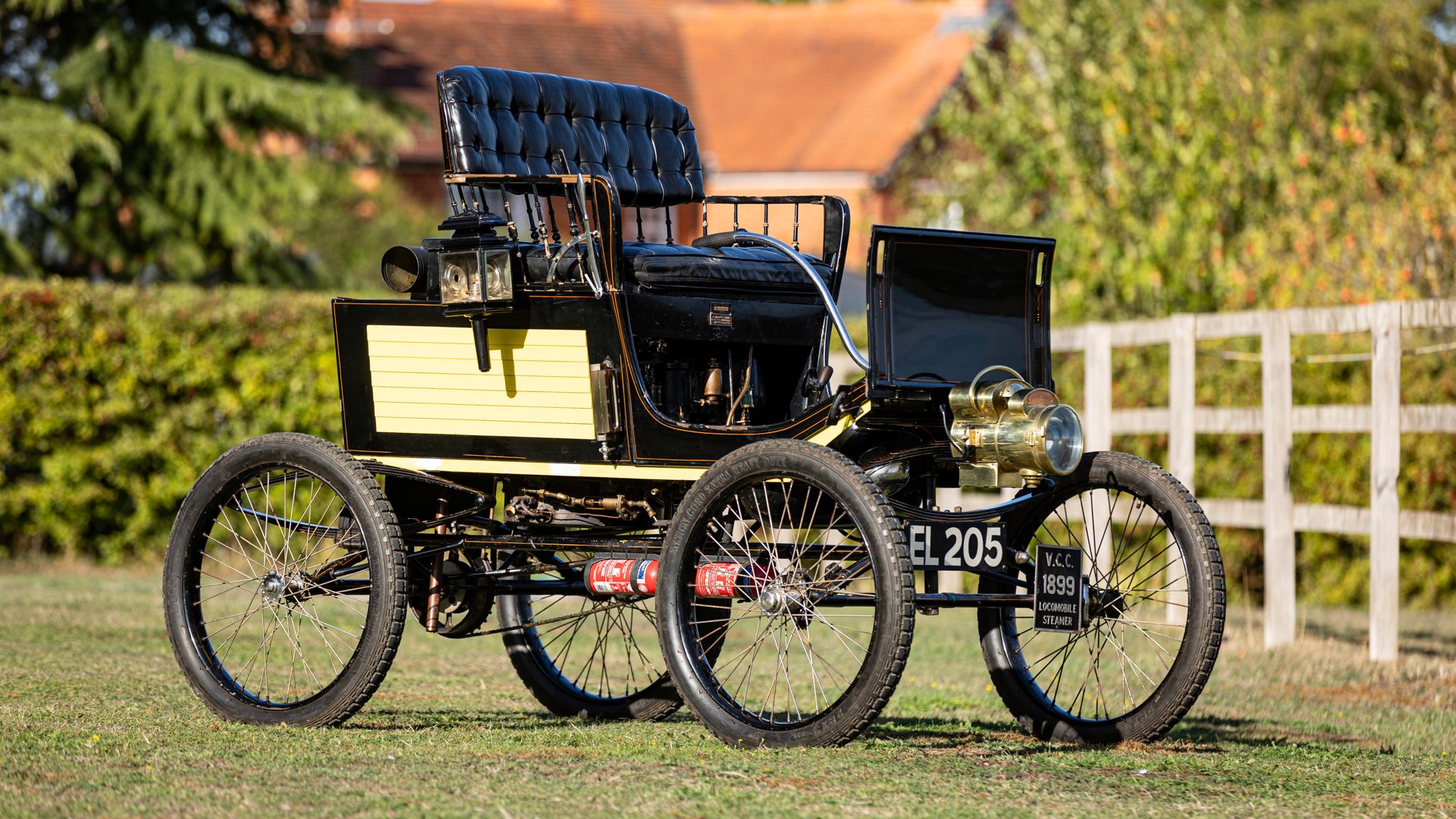 1899 Locomobile Type I - Type 1 'Style 1' Spindle-Seat Runabout, foto 1