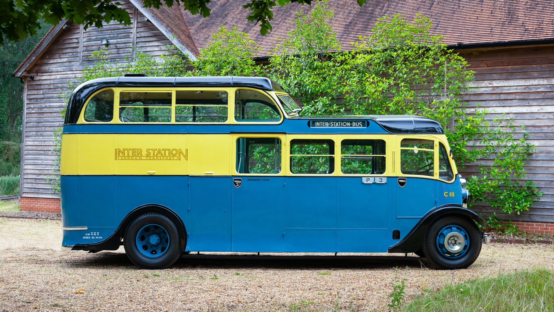 1936 Leyland Double-Decker Bus - Cub London Transport Interstation Bus, foto 6