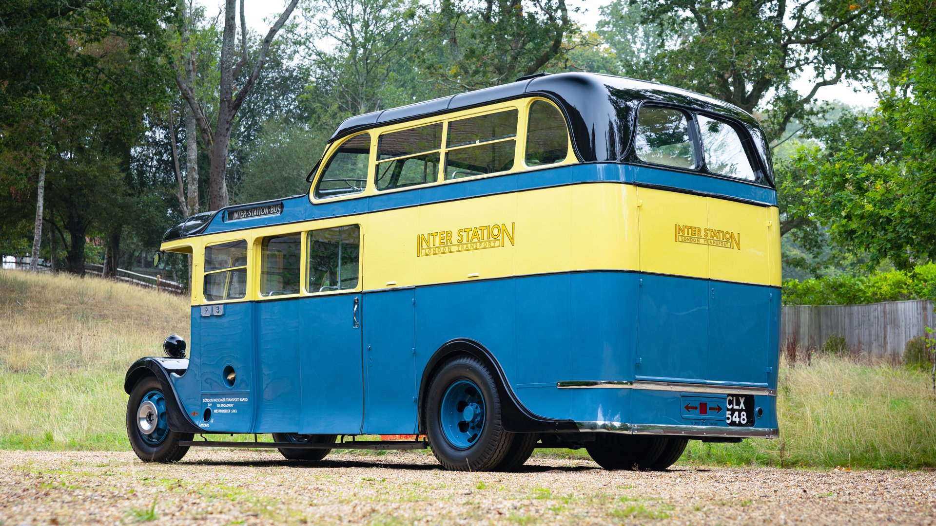 1936 Leyland Double-Decker Bus - Cub London Transport Interstation Bus, foto 2