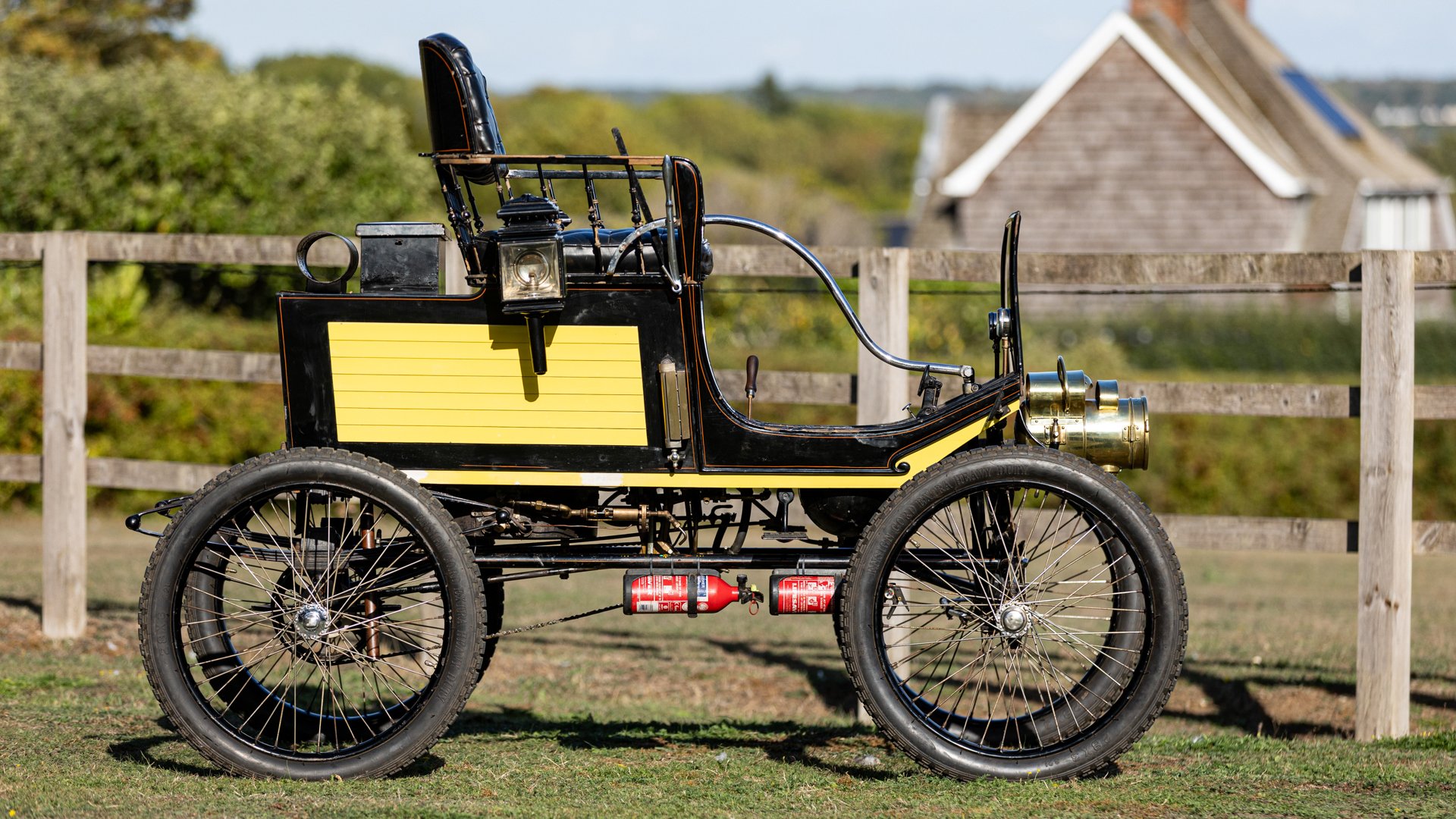 1899 Locomobile Type I - Type 1 'Style 1' Spindle-Seat Runabout, foto 3