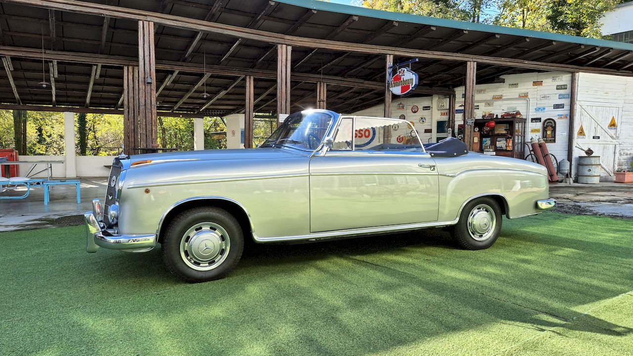 1957 Mercedes-Benz Ponton - 220 S Ponton Cabriolet W180 - SUMMER PRICE, foto 4