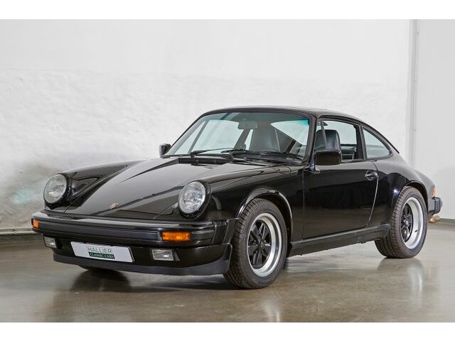 1987 Porsche 911 "G" - 911 Carrera 3.2, G50, schwarz/schwarz,wenig KM !..., foto 1
