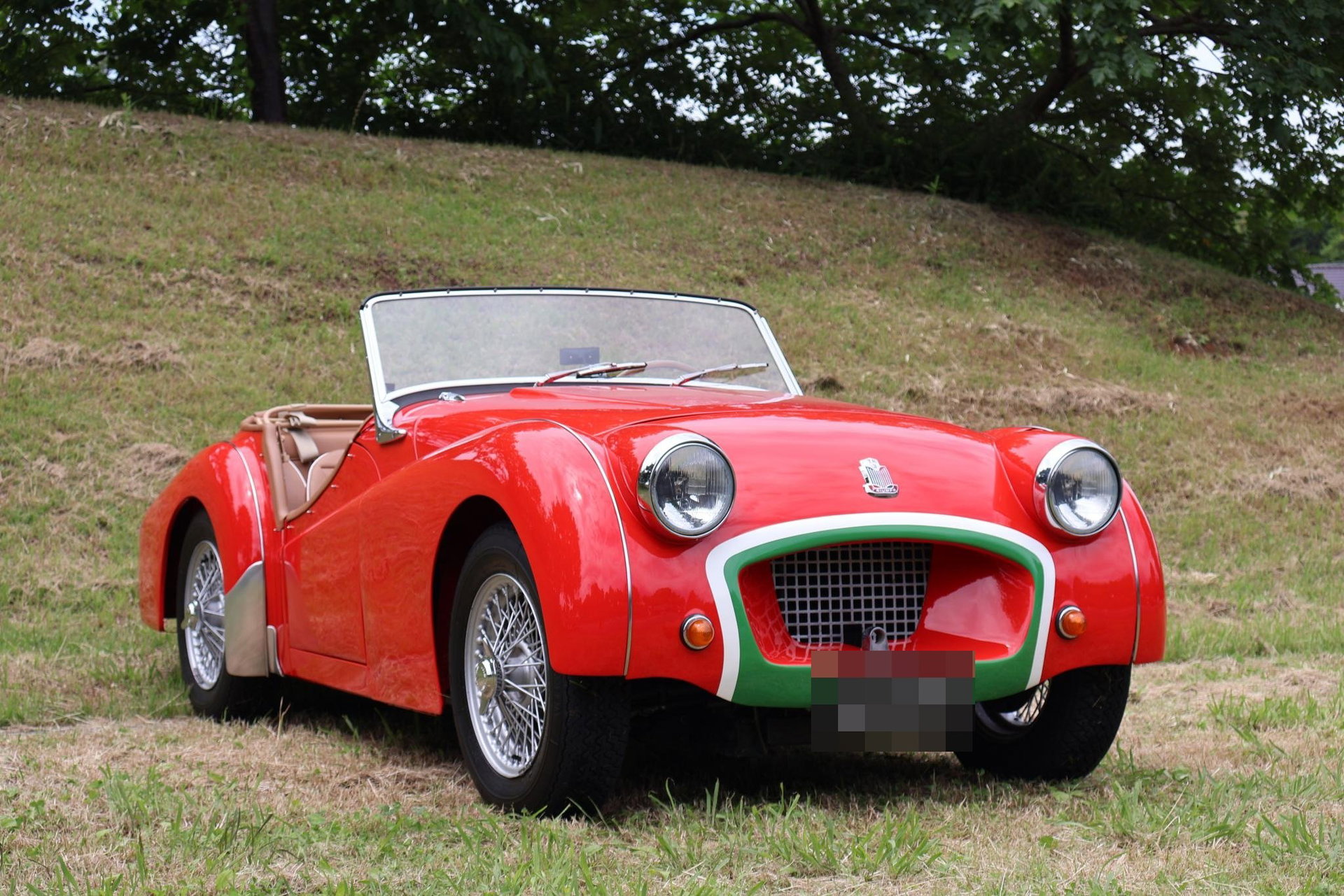 1956 Triumph TR3 - Roadster, foto 3