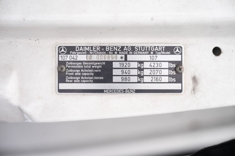 1976 Mercedes-Benz SL - SL R107, foto 8
