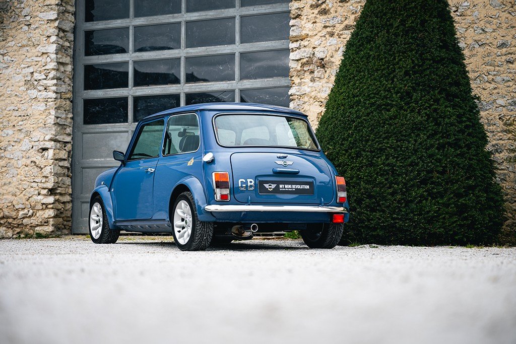 1999 Rover Mini - 40th Anniversary Island Blue - Only 50 units with 23.000 miles from new !!!!, foto 2