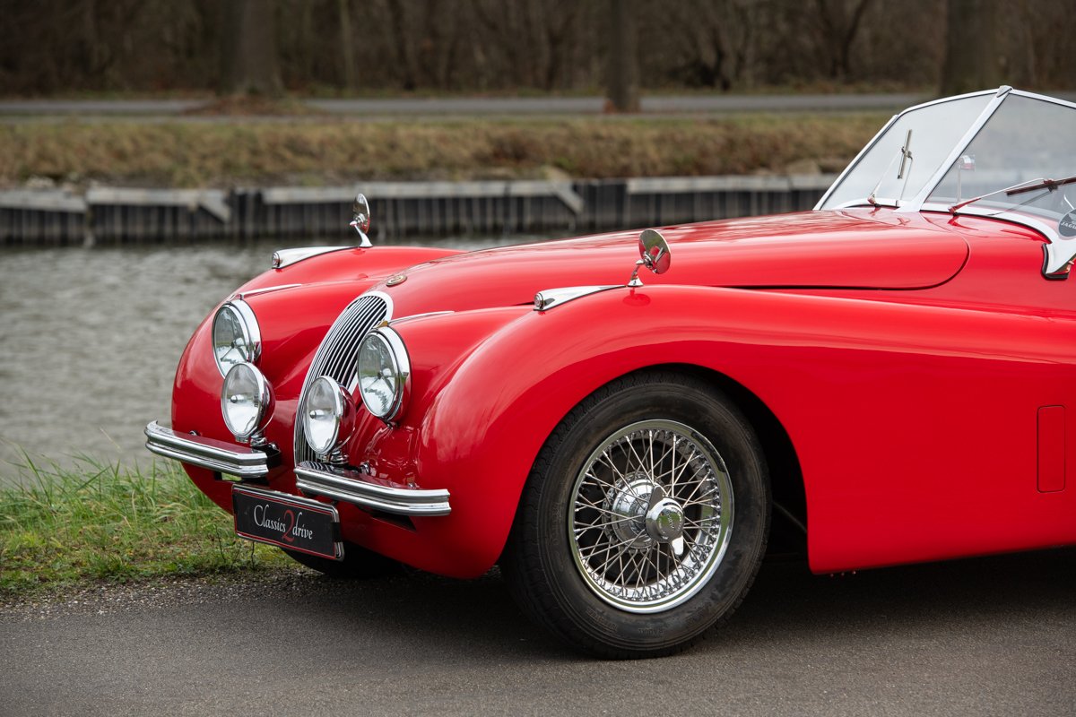 1951 Jaguar XK 120 - Jaguar XK120 Open-two-seater from 1951, “Matching Number”, Original LHD, foto 3