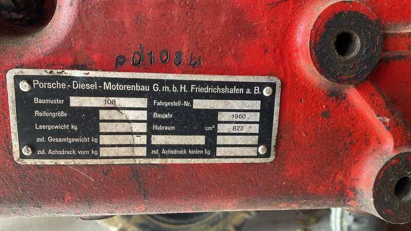 1960 Porsche Tractor, foto 6