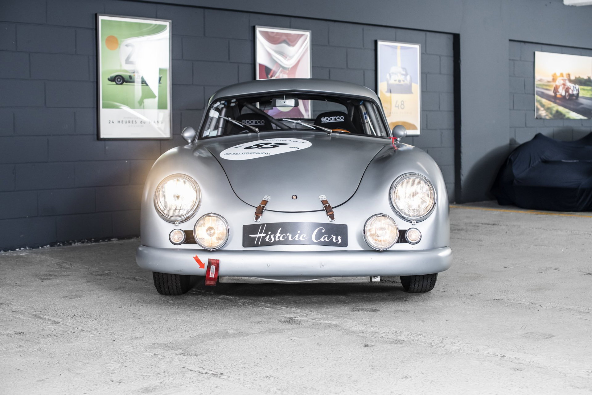 1955 Porsche 356 - 1500 Pré A FIA Specs, foto 1