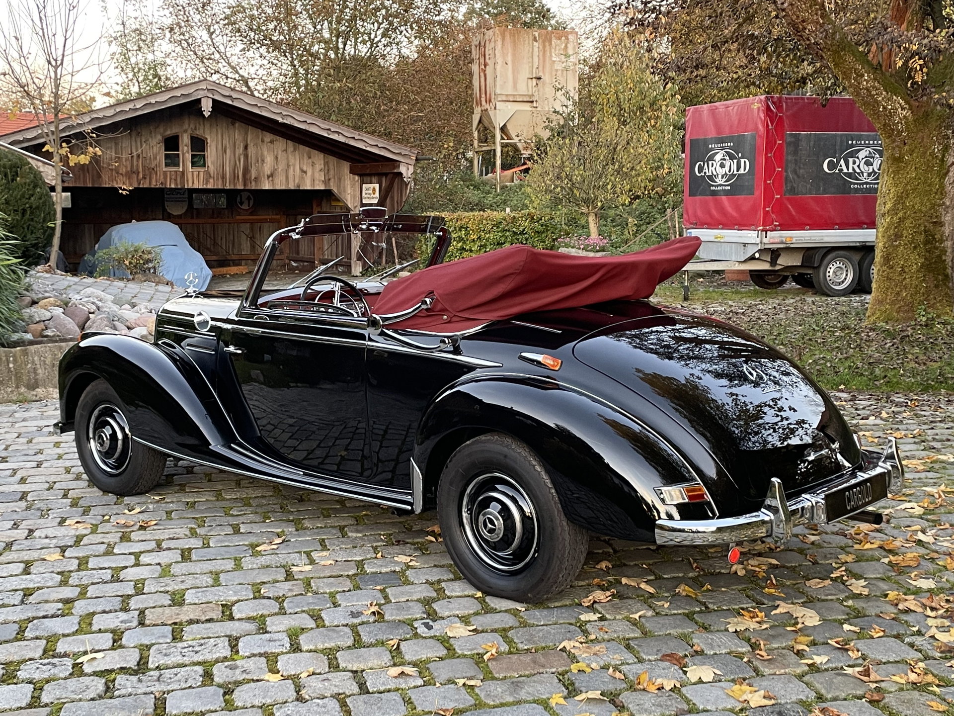 1954 Mercedes-Benz 220 - Cabriolet A First Class! Curved Windshield, foto 3