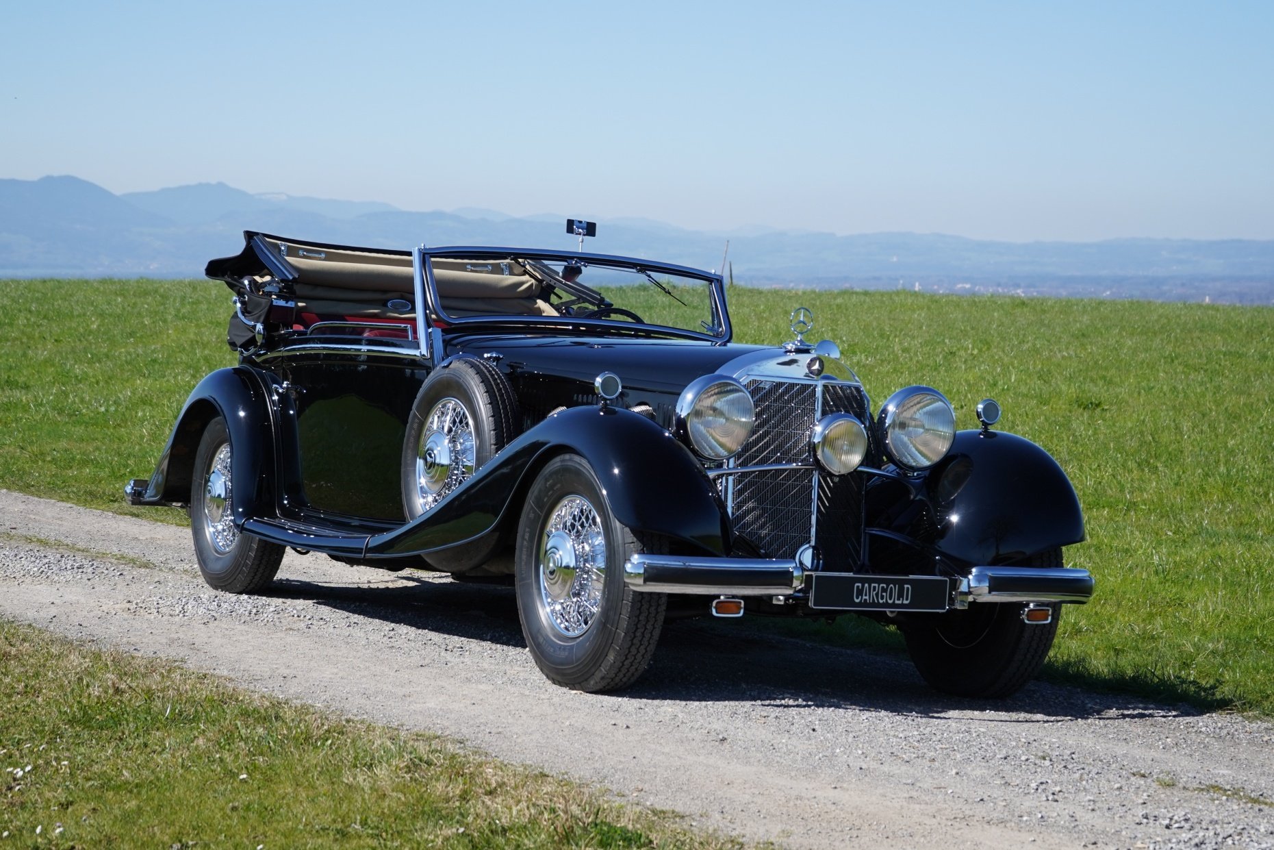 1935 Mercedes-Benz 500 K - Cabriolet C, Fully restored, complete history, foto 2