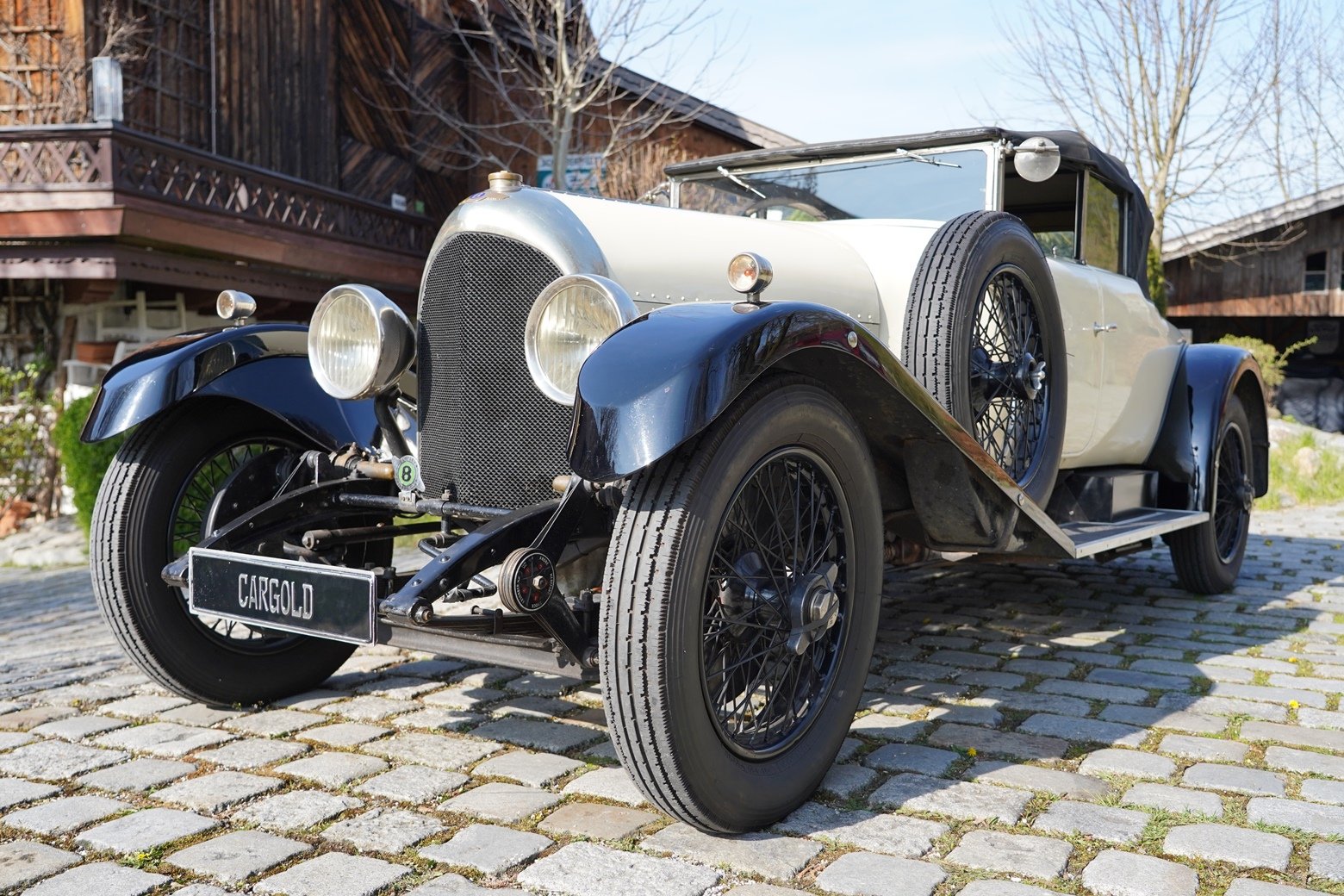 1924 Bentley 3 Litre - 3-Litre Drophead Coupé, H. J. Mulliner Originalkarosserie, foto 9