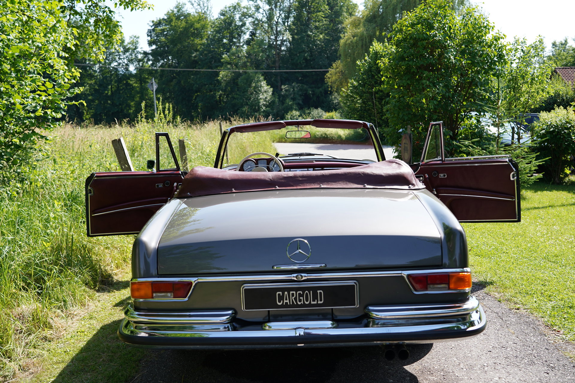 1971 Mercedes-Benz S-Class W111/112 - 280 SE Cabriolet Erstlack & Erstes Leder! 2. Hand / Flachkühler, foto 5