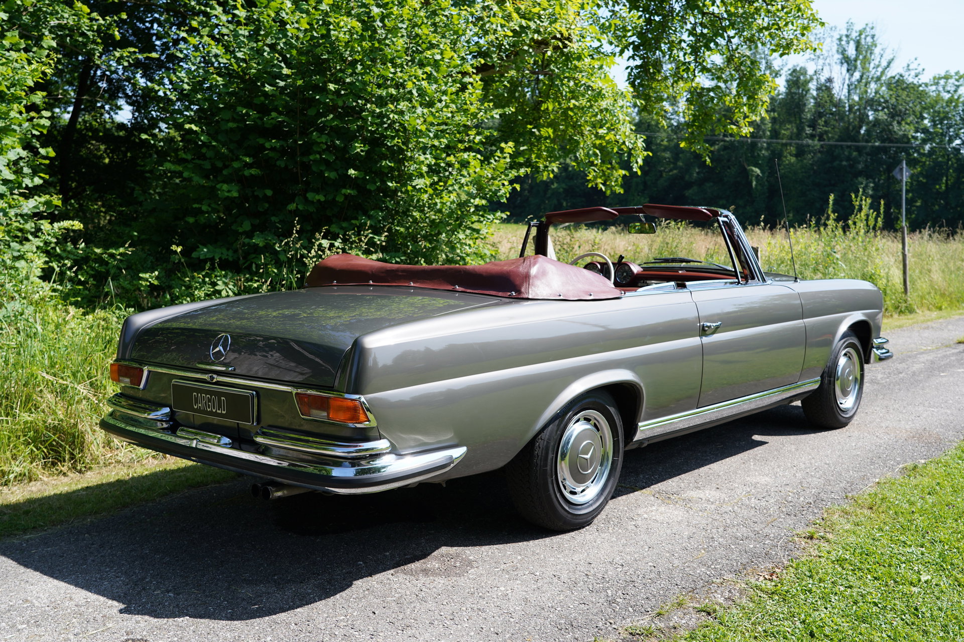 1971 Mercedes-Benz S-Class W111/112 - 280 SE Cabriolet Erstlack & Erstes Leder! 2. Hand / Flachkühler, foto 8
