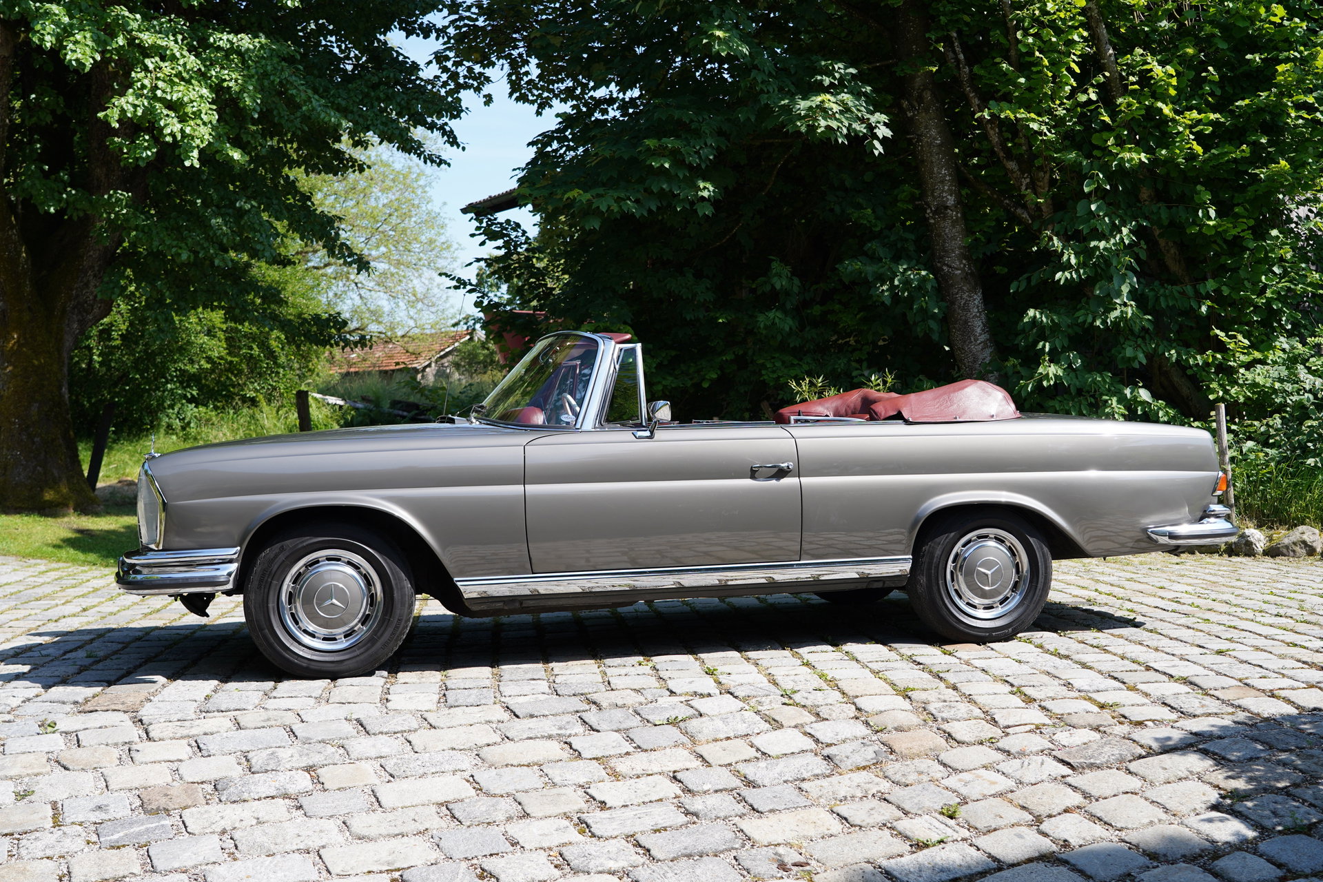1971 Mercedes-Benz S-Class W111/112 - 280 SE Cabriolet Erstlack & Erstes Leder! 2. Hand / Flachkühler, foto 9