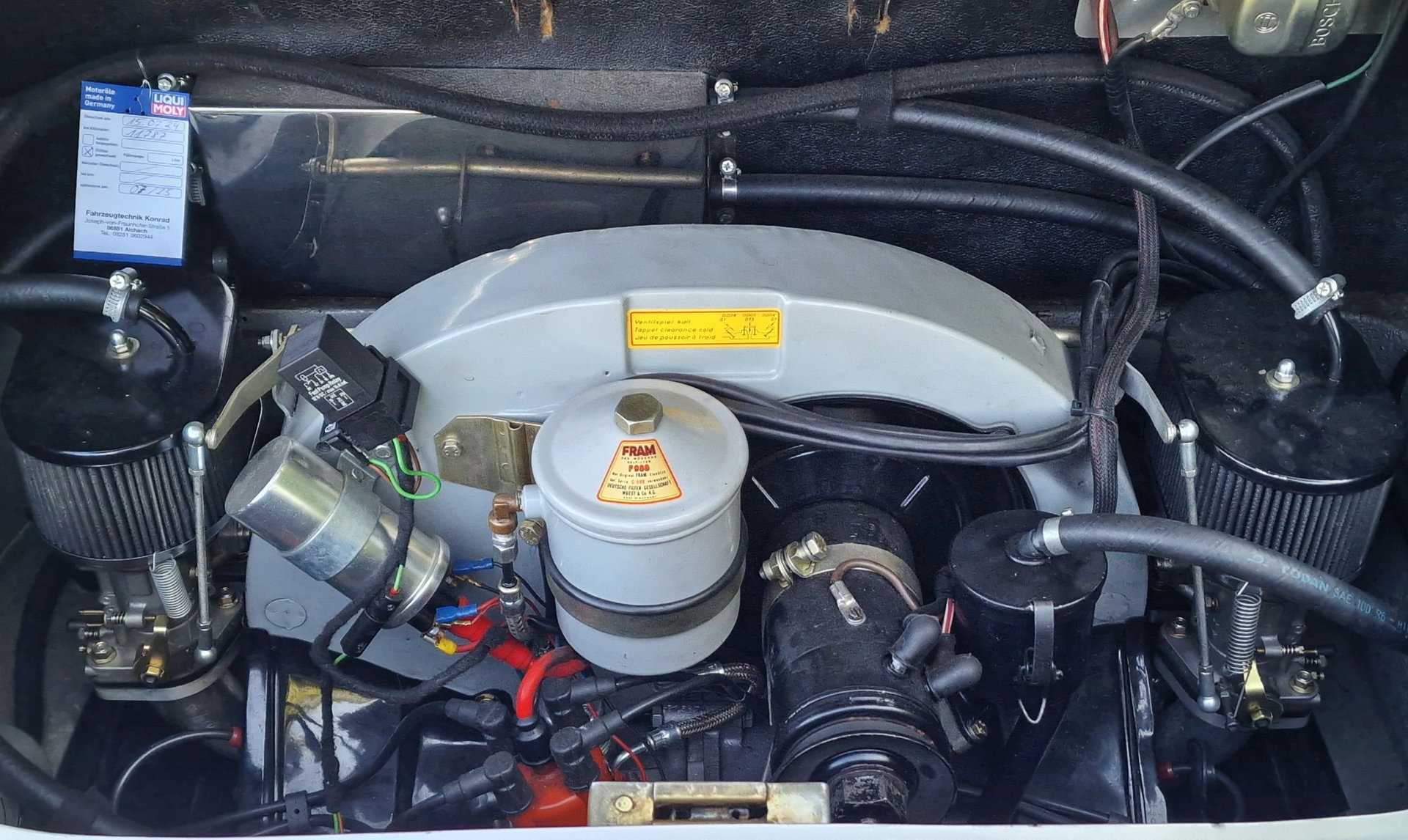 1960 Porsche 356 - Super 1600, Fully restored and performance enhanced, foto 10