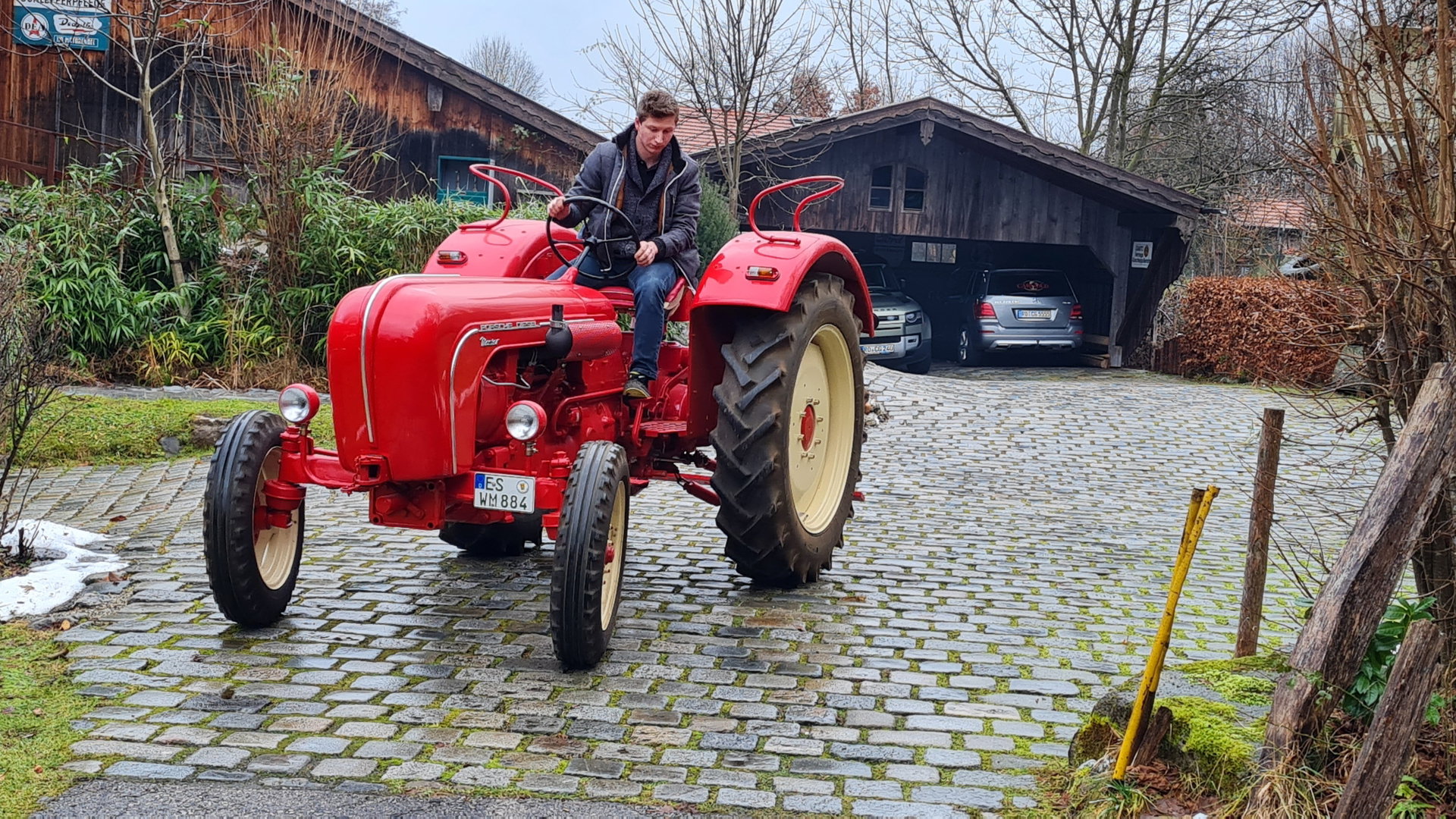 1961 Porsche Tractor - 418, seit 29 Jahren in 2. Hand / Gutachten Note 1- liegt vor, foto 4