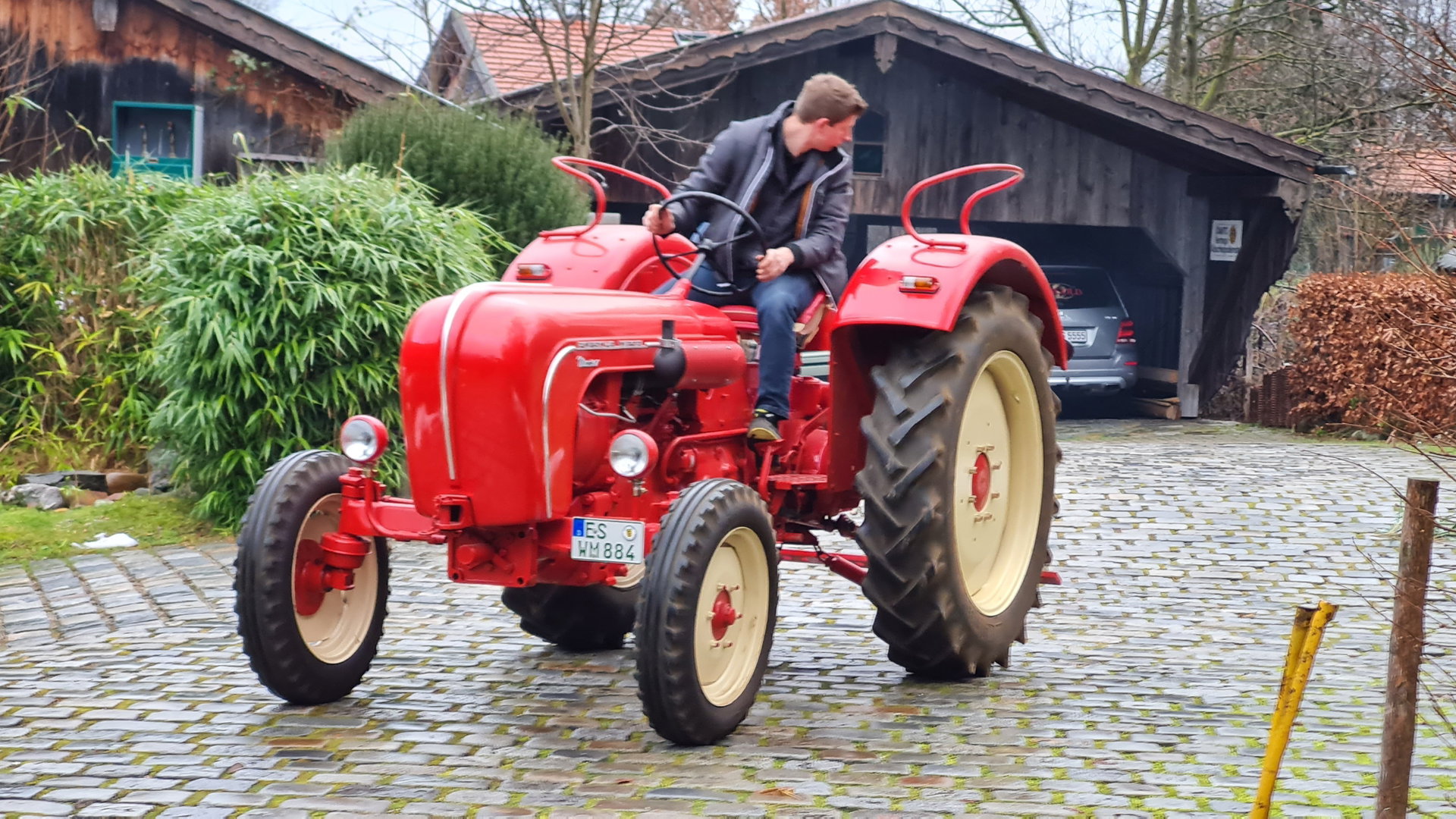 1961 Porsche Tractor - 418, seit 29 Jahren in 2. Hand / Gutachten Note 1- liegt vor, foto 6