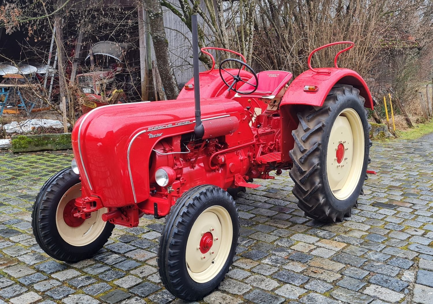 1961 Porsche Tractor - 418, seit 29 Jahren in 2. Hand / Gutachten Note 1- liegt vor, foto 5