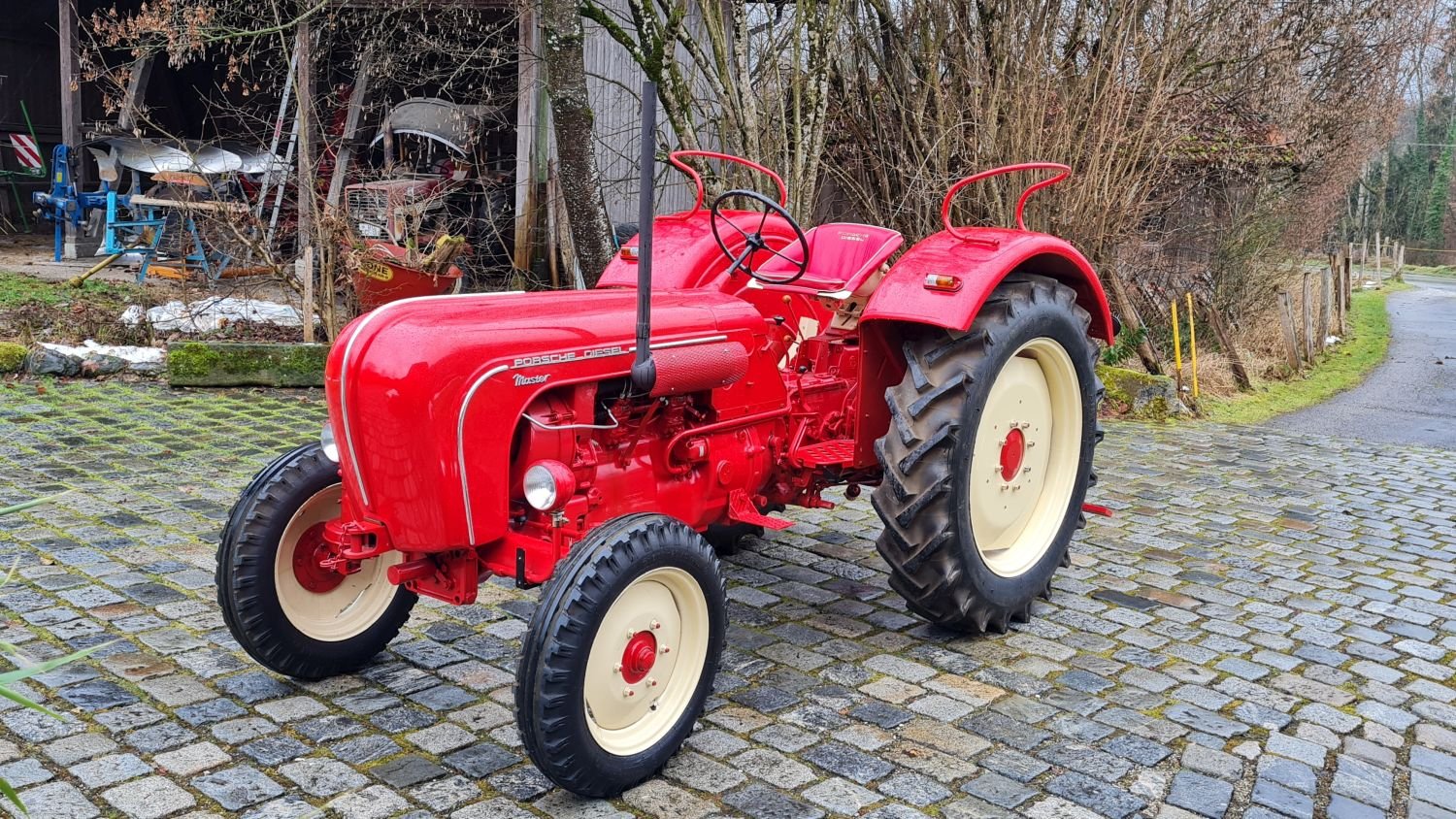 1961 Porsche Tractor - 418, seit 29 Jahren in 2. Hand / Gutachten Note 1- liegt vor, foto 2