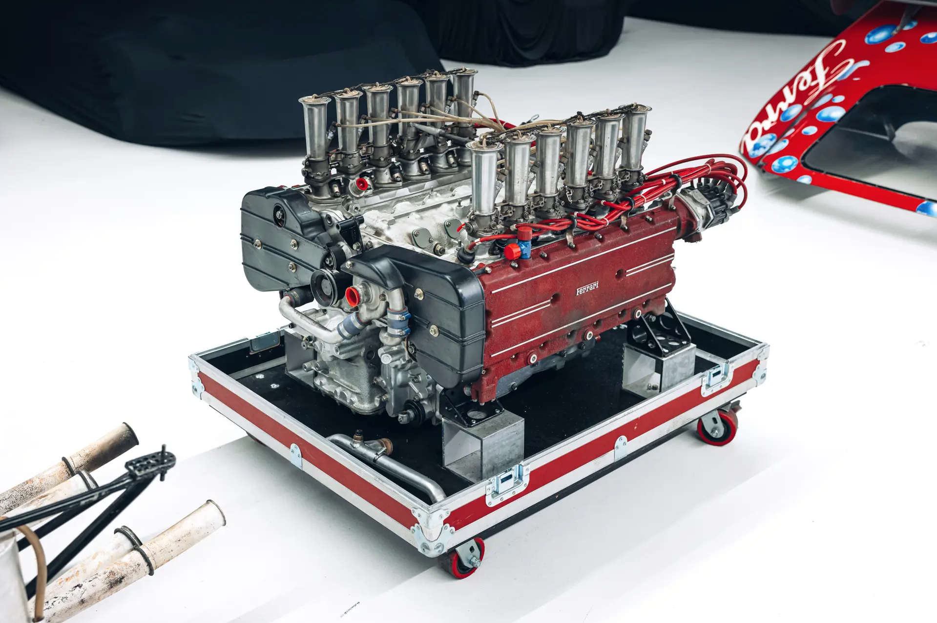 1976 Ferrari 512 - 512 BB/LM race engine ° original, foto 3