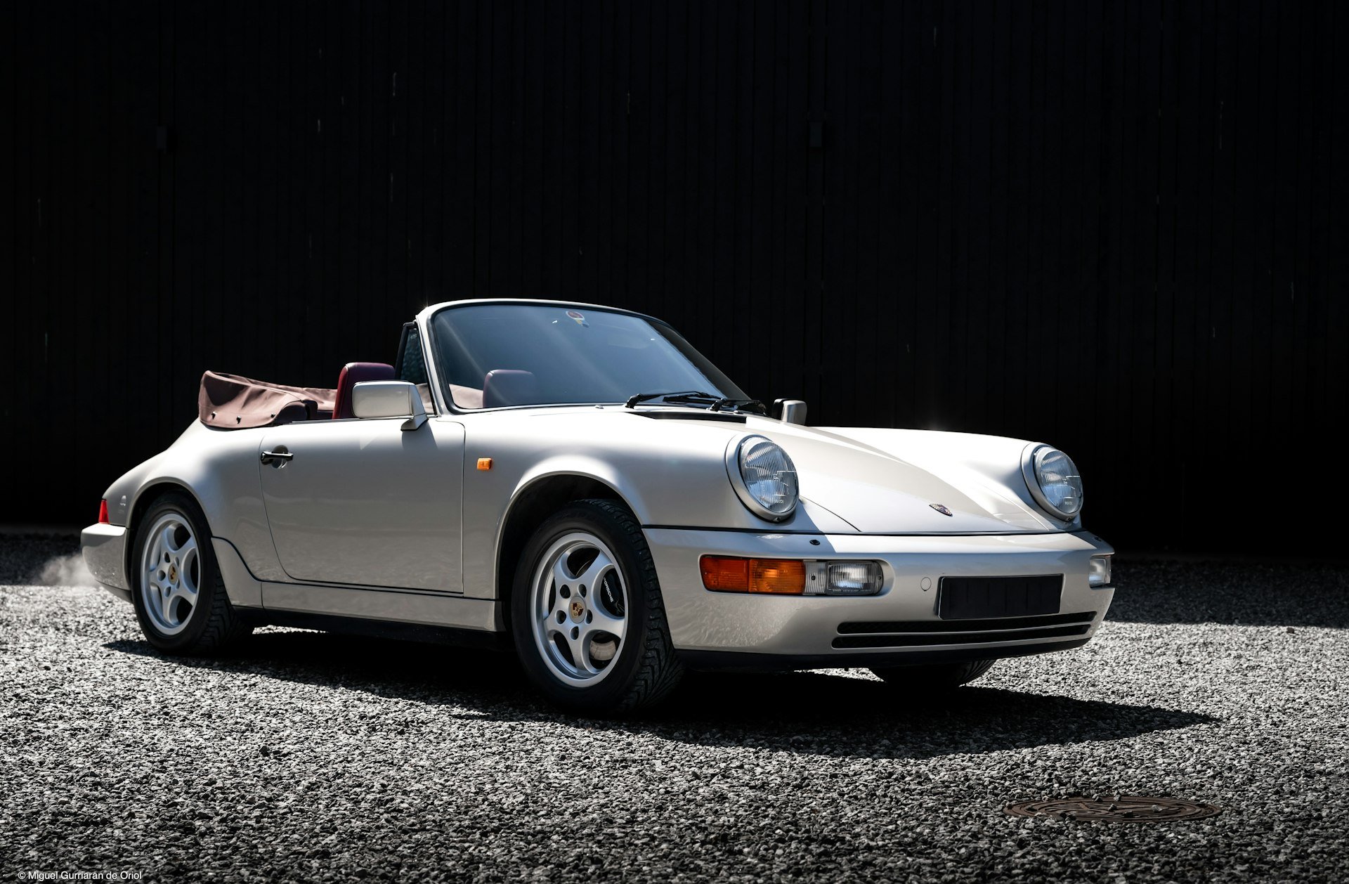 1990 Porsche 911 / 964 Carrera - 964 C2 Cabriolet ° 35 TKM ° special color ° exclusive leather, foto 1