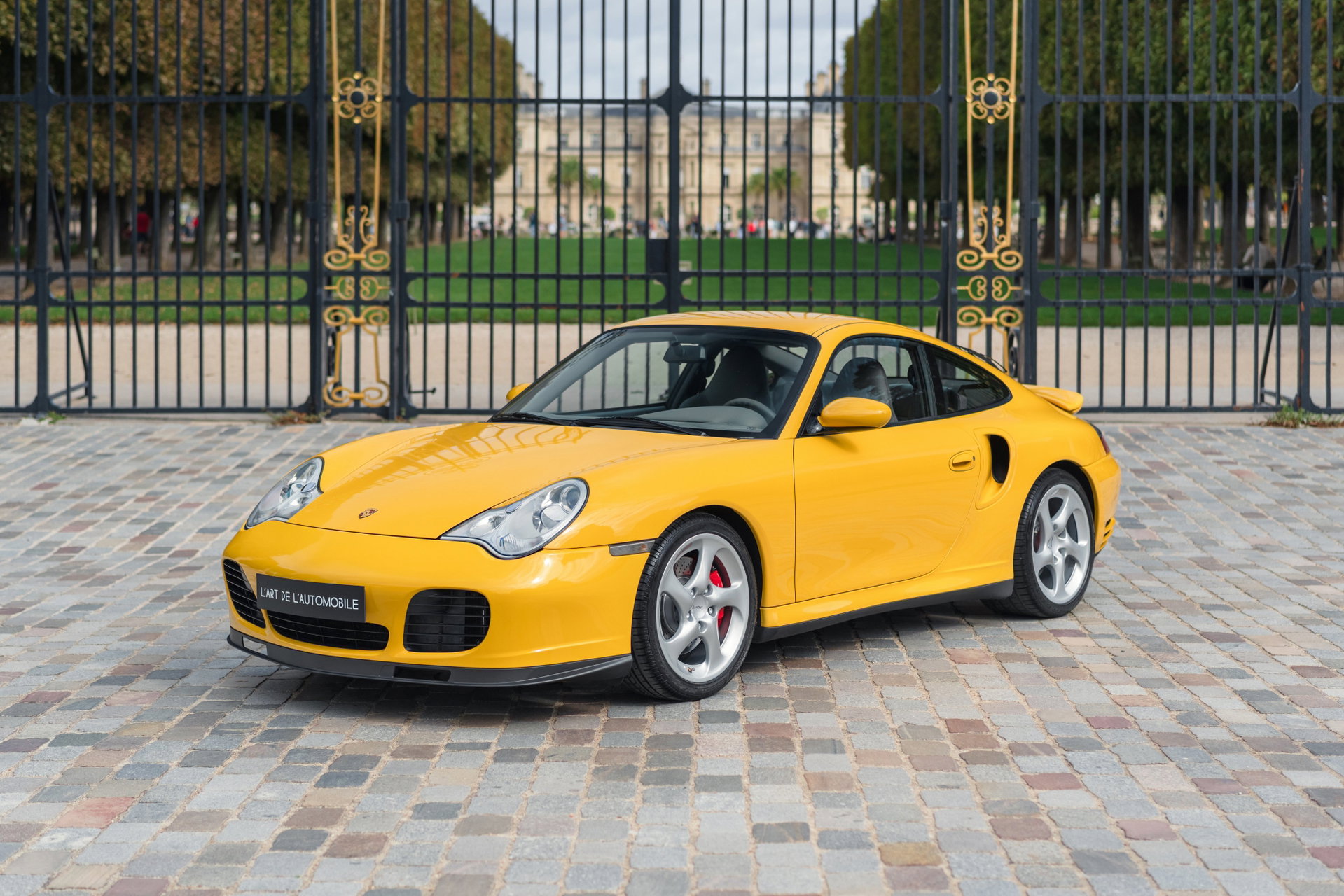 2001 Porsche 911 / 996 Turbo - Speed Yellow, first paint, serviced, foto 1