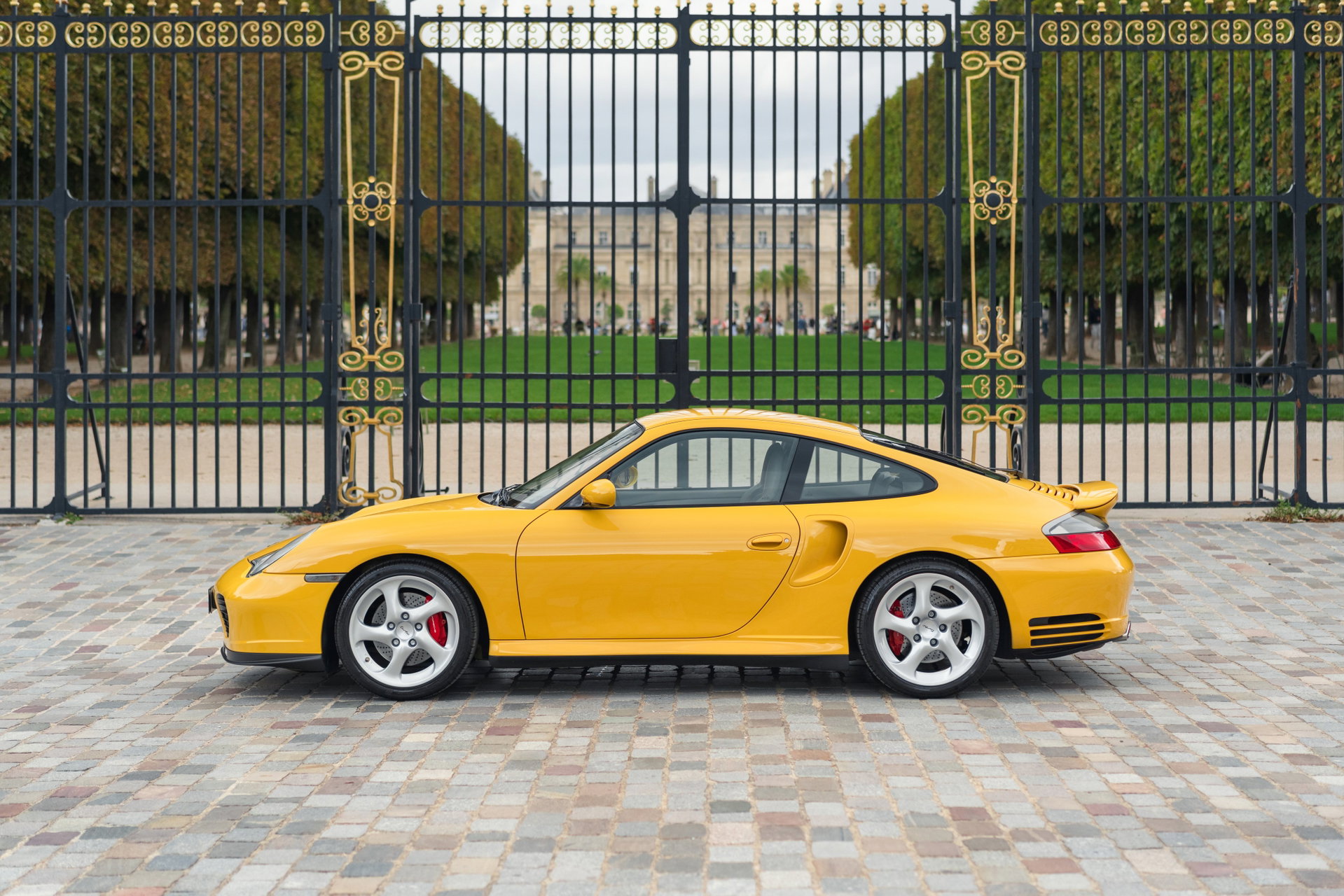 2001 Porsche 911 / 996 Turbo - Speed Yellow, first paint, serviced, foto 2