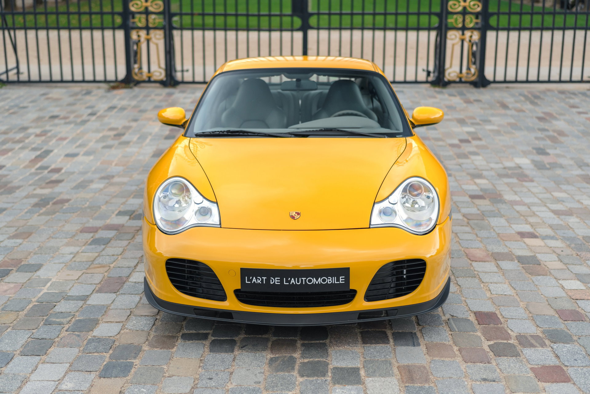 2001 Porsche 911 / 996 Turbo - Speed Yellow, first paint, serviced, foto 4